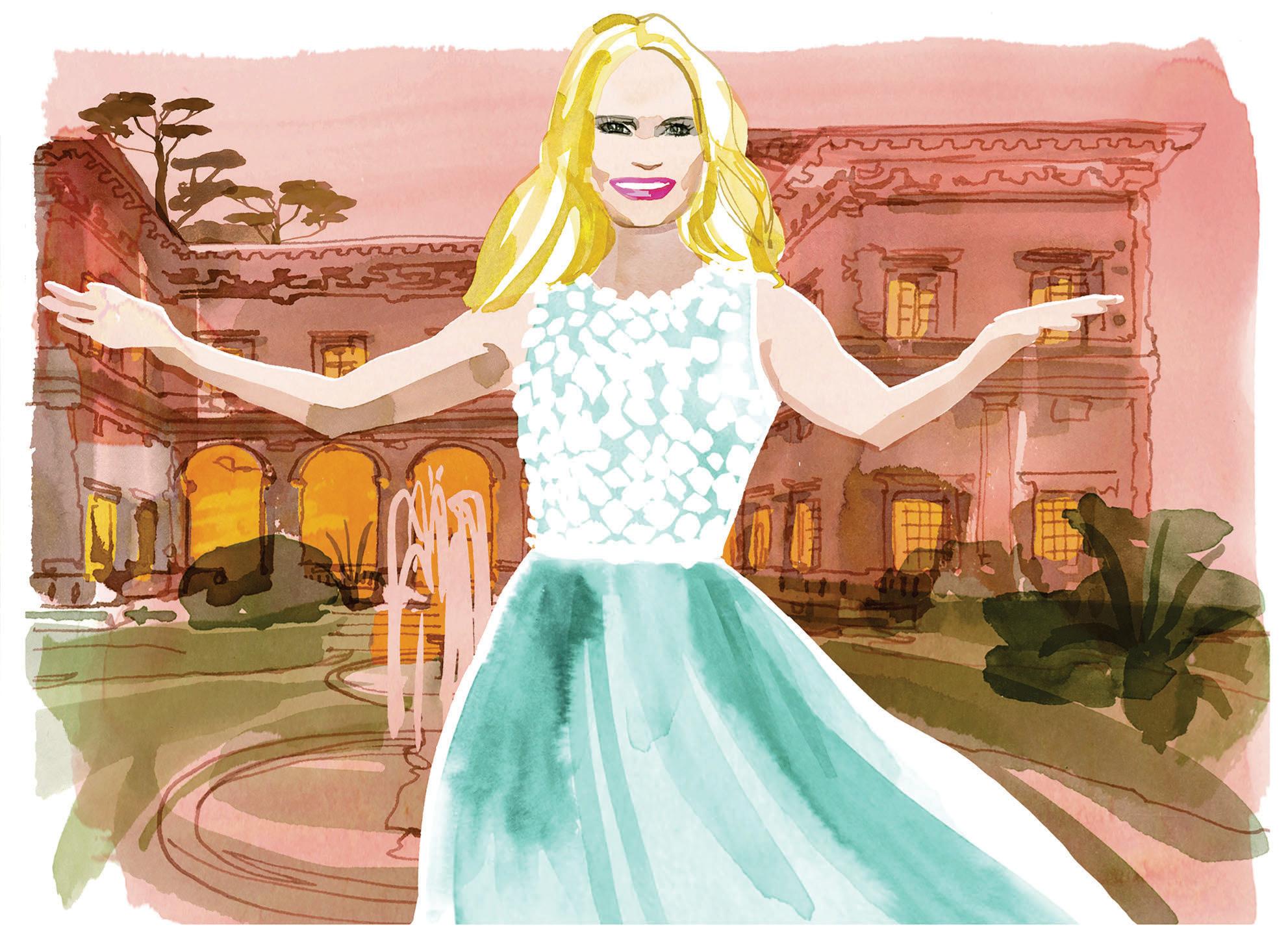 ACTOR AND SINGER KRISTIN CHENOWETH on ROME