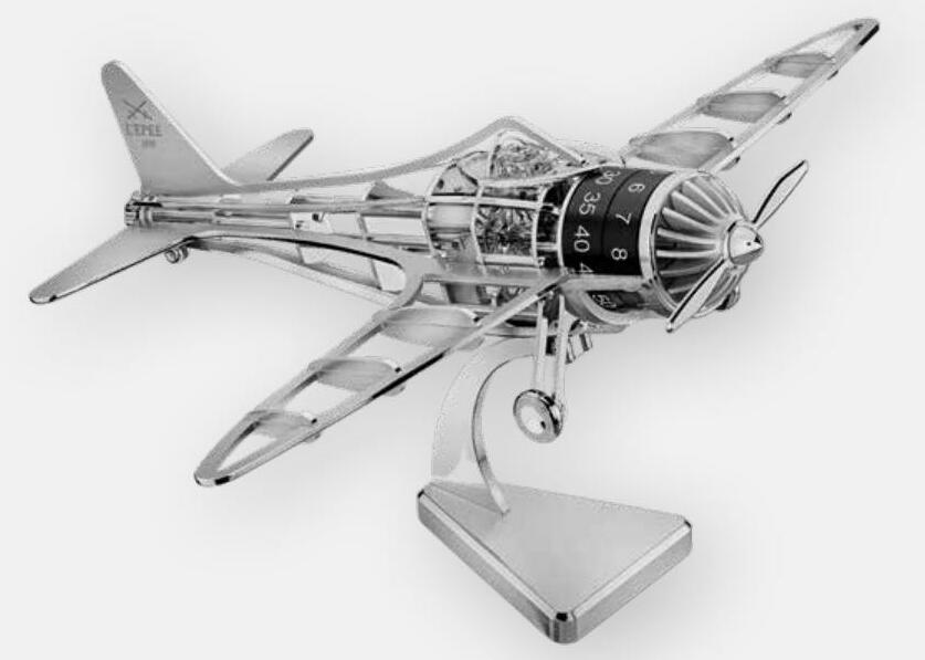 AVIATION-INSPIRED HOROLOGICAL ART