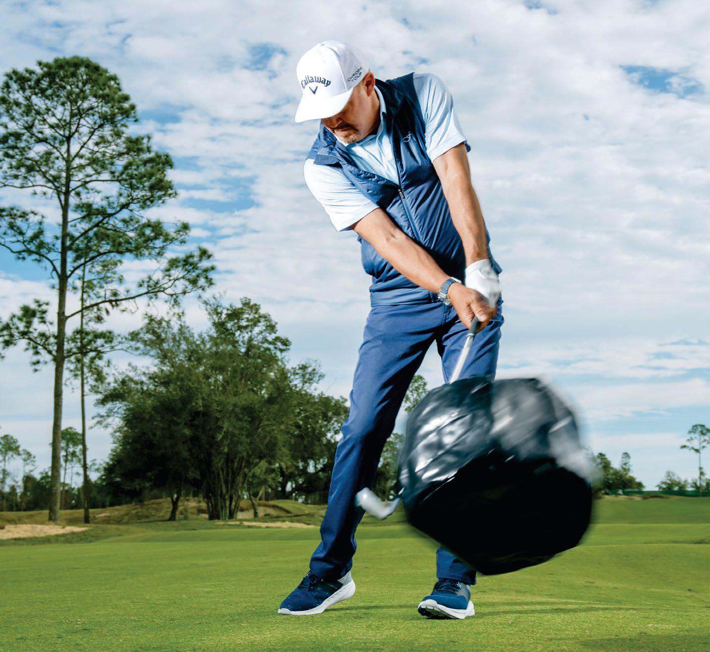 THREE SWINGS TO MORE POWER