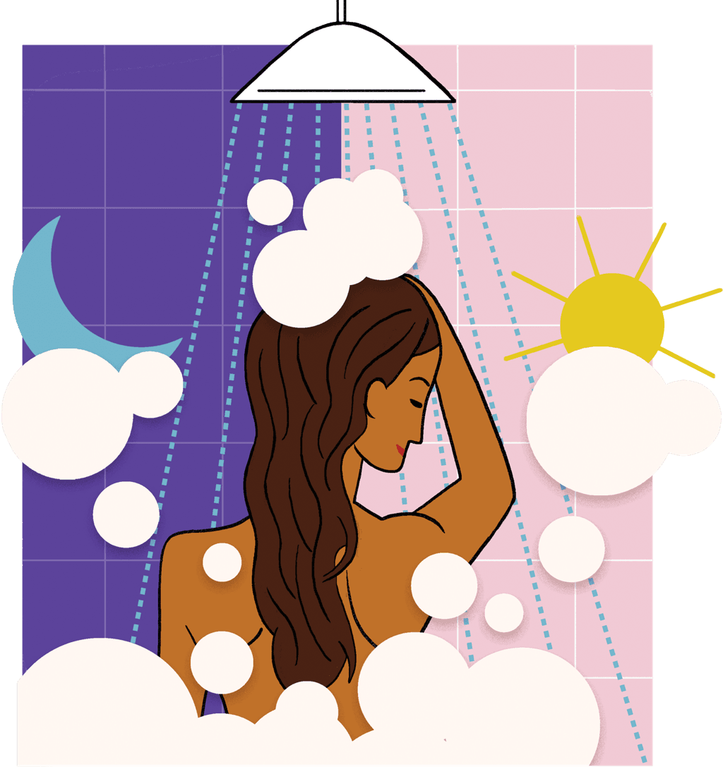 When is the best time to shower?