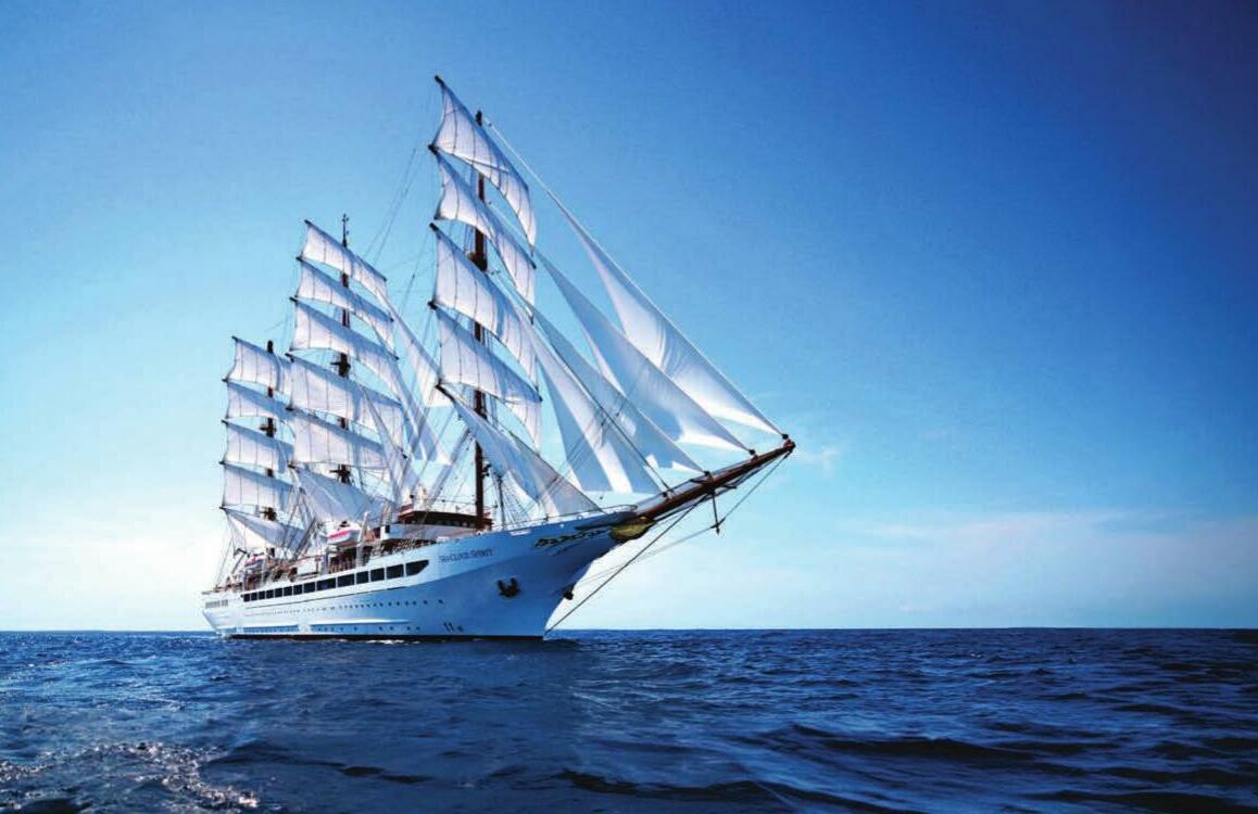 CATCHING THE WIND ON SEA CLOUD SPIRIT