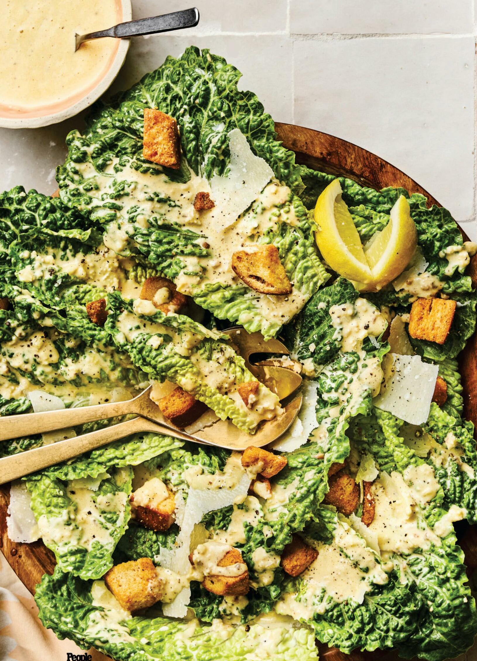 Cacio e Pepe Caesar Salad