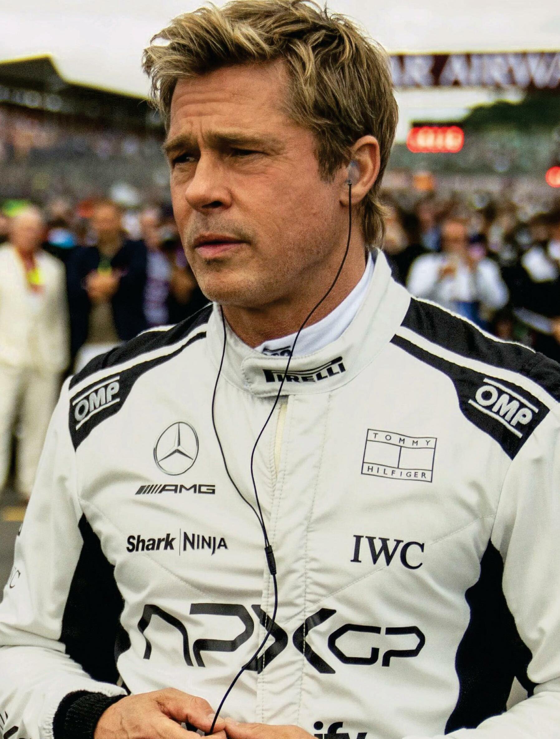 Inside F1 BUCKLE UP FOR BRAD PITT