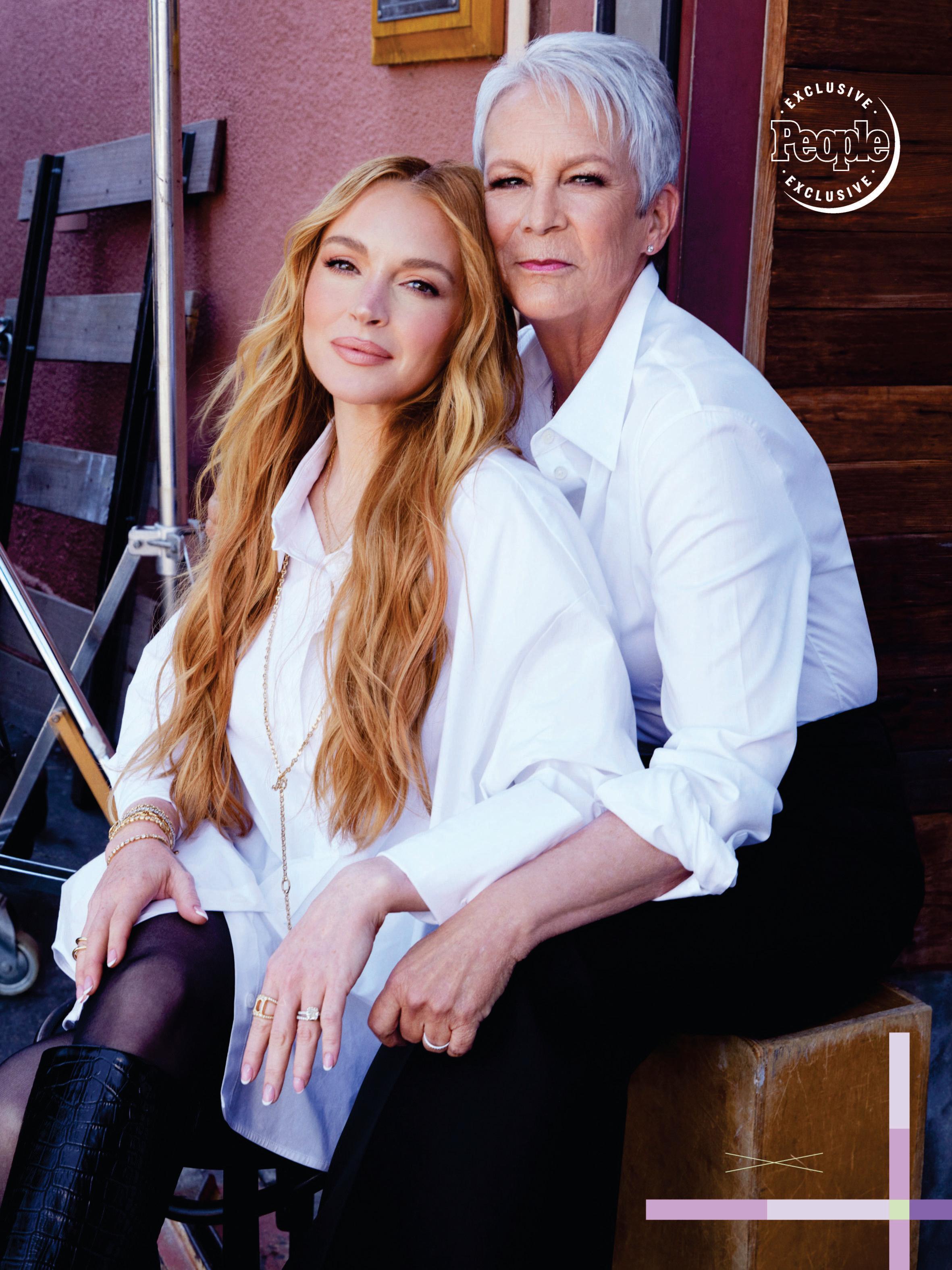 Lindsan Lohan & Jamie Lee Curtis - THANK GOD IT'S FRIDAY (Again)