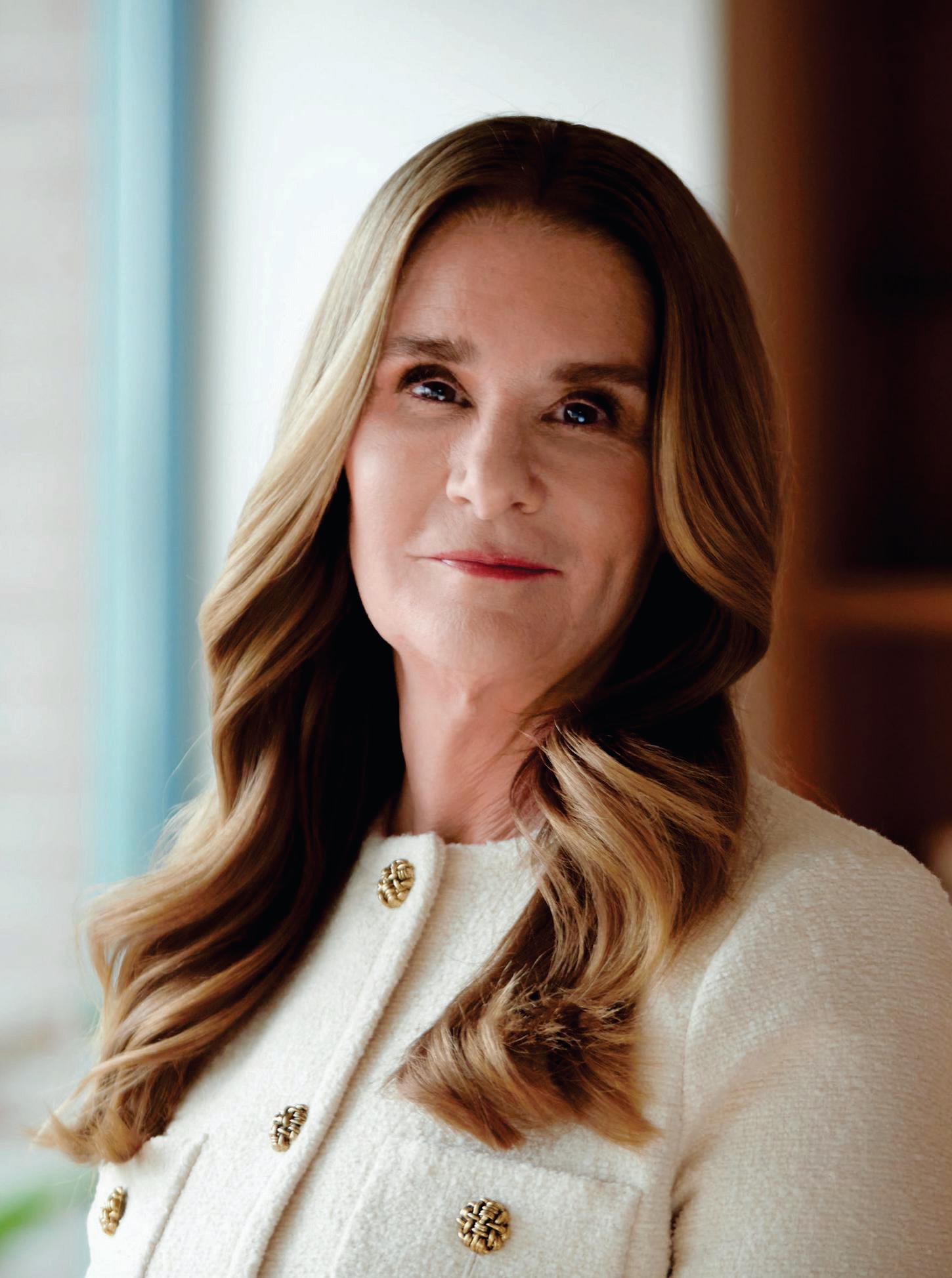 MELINDA FRENCH GATES BELIEVES THE LIGHT WILL WIN