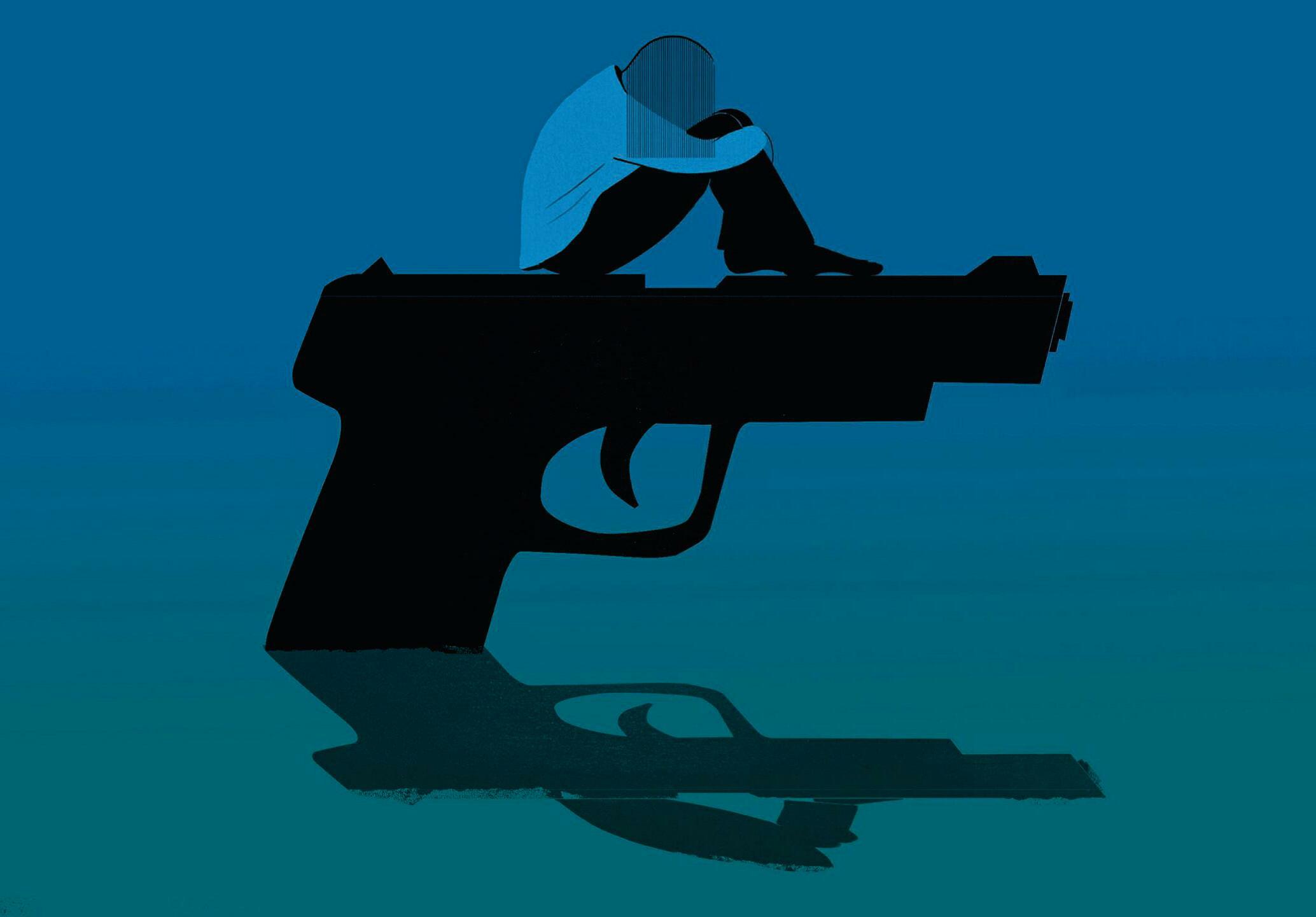 Despair, and a gun in the house