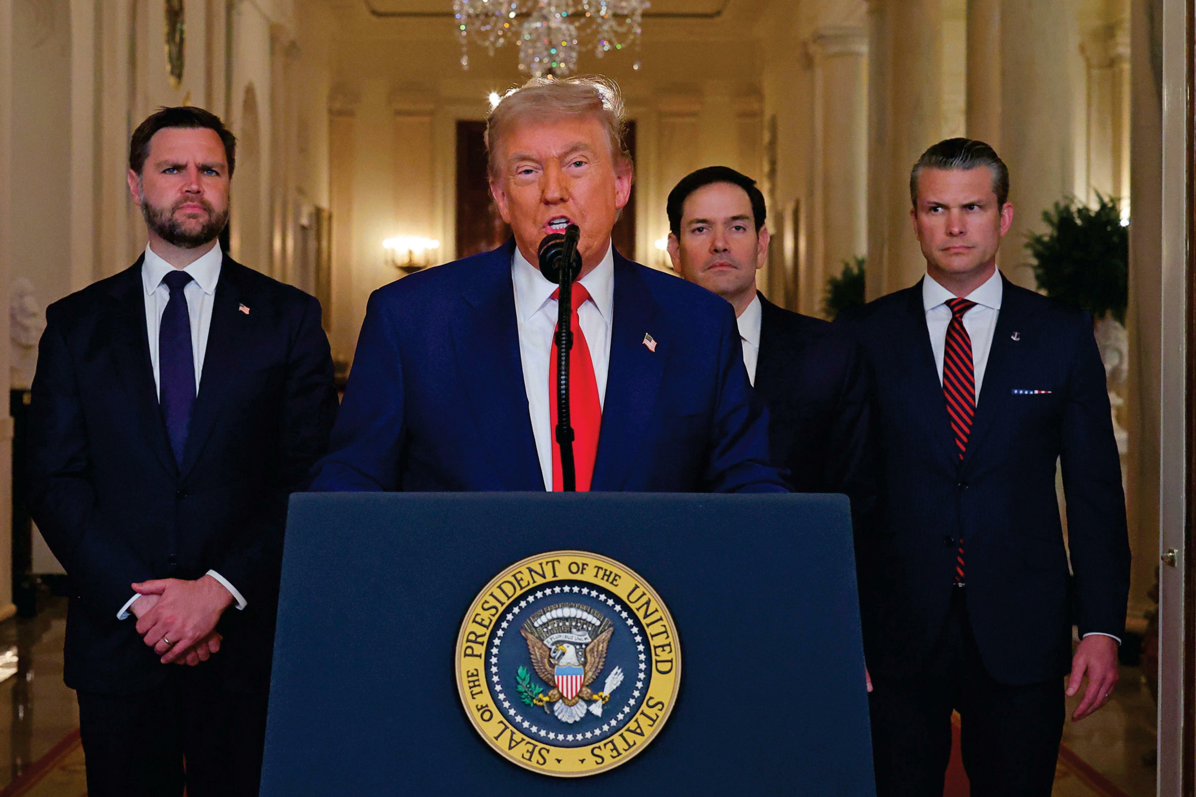 U.S.Strikes Iran, Joining War