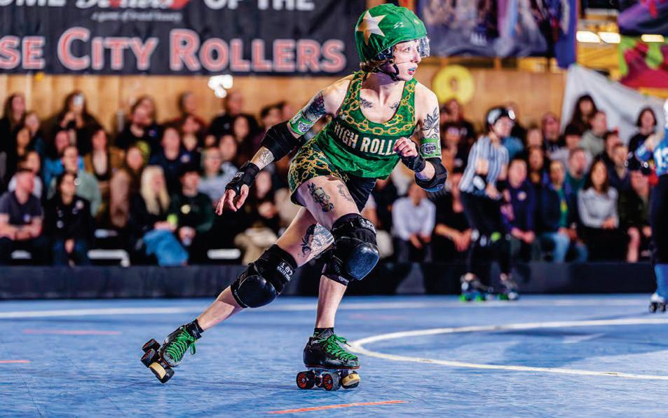 Learning to fall in roller derby taught me how to be me