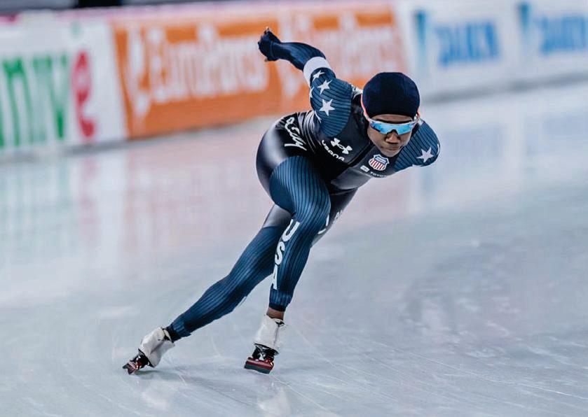 A SPEEDSKATING SENSATION