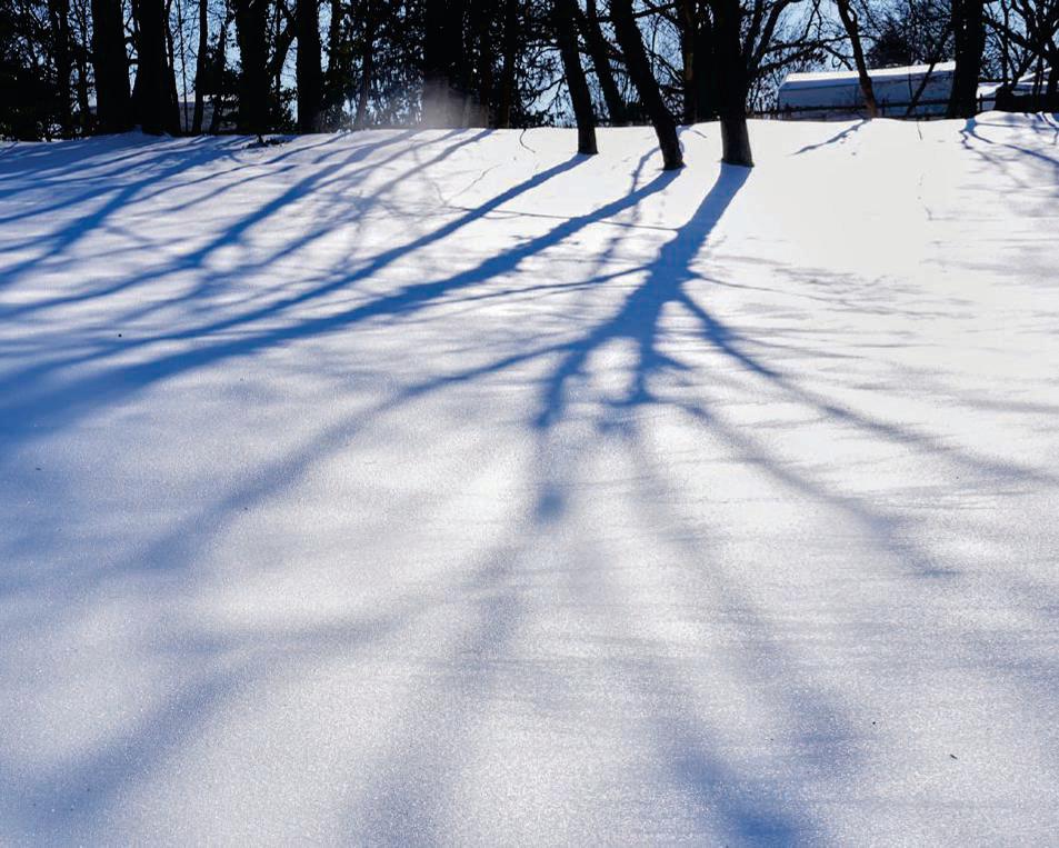 What winter gives back