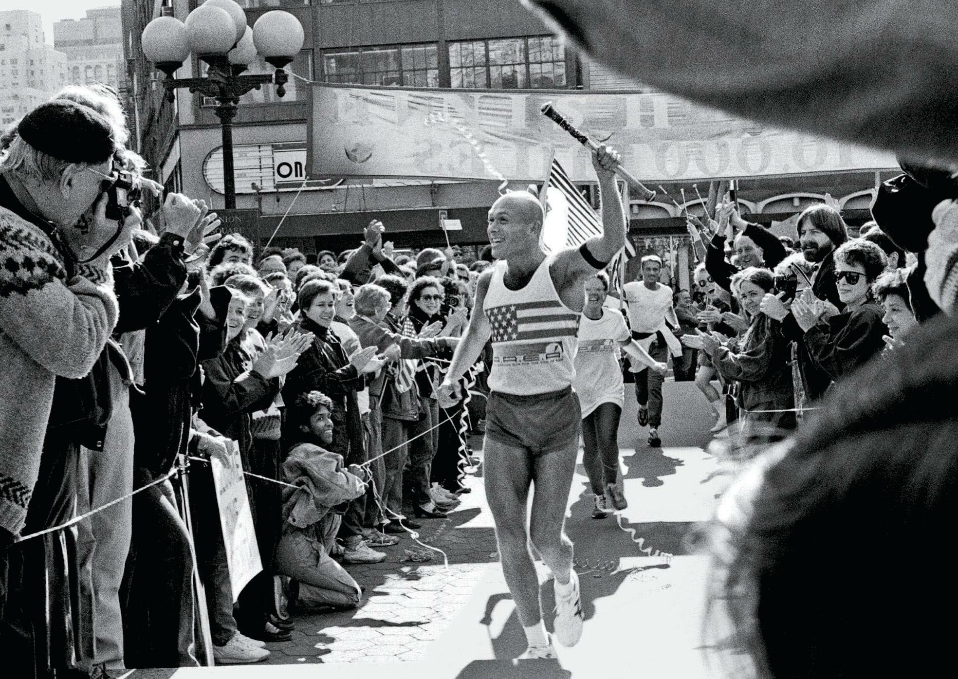 The man who ran for their lives