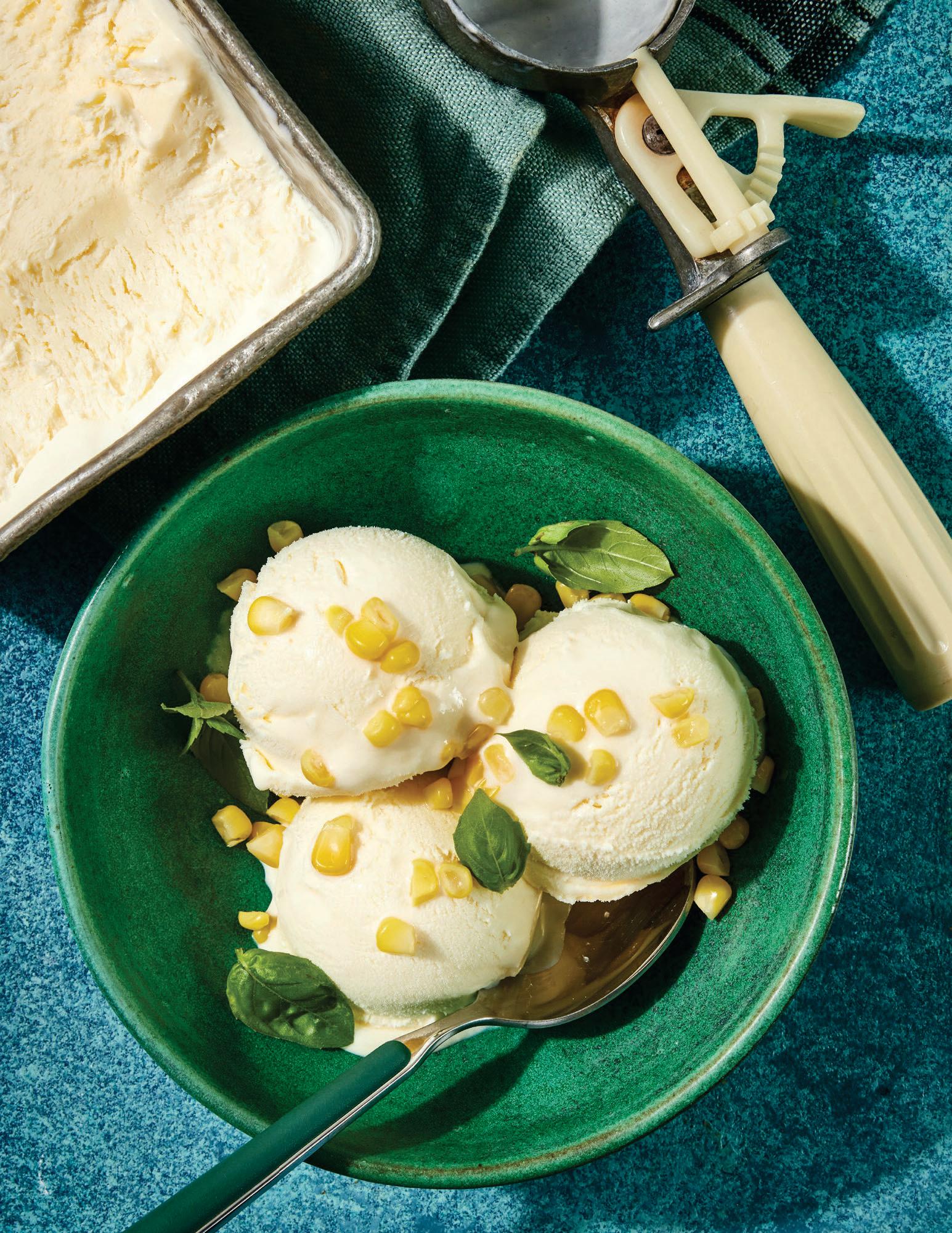 No-Churn Corn Ice Cream