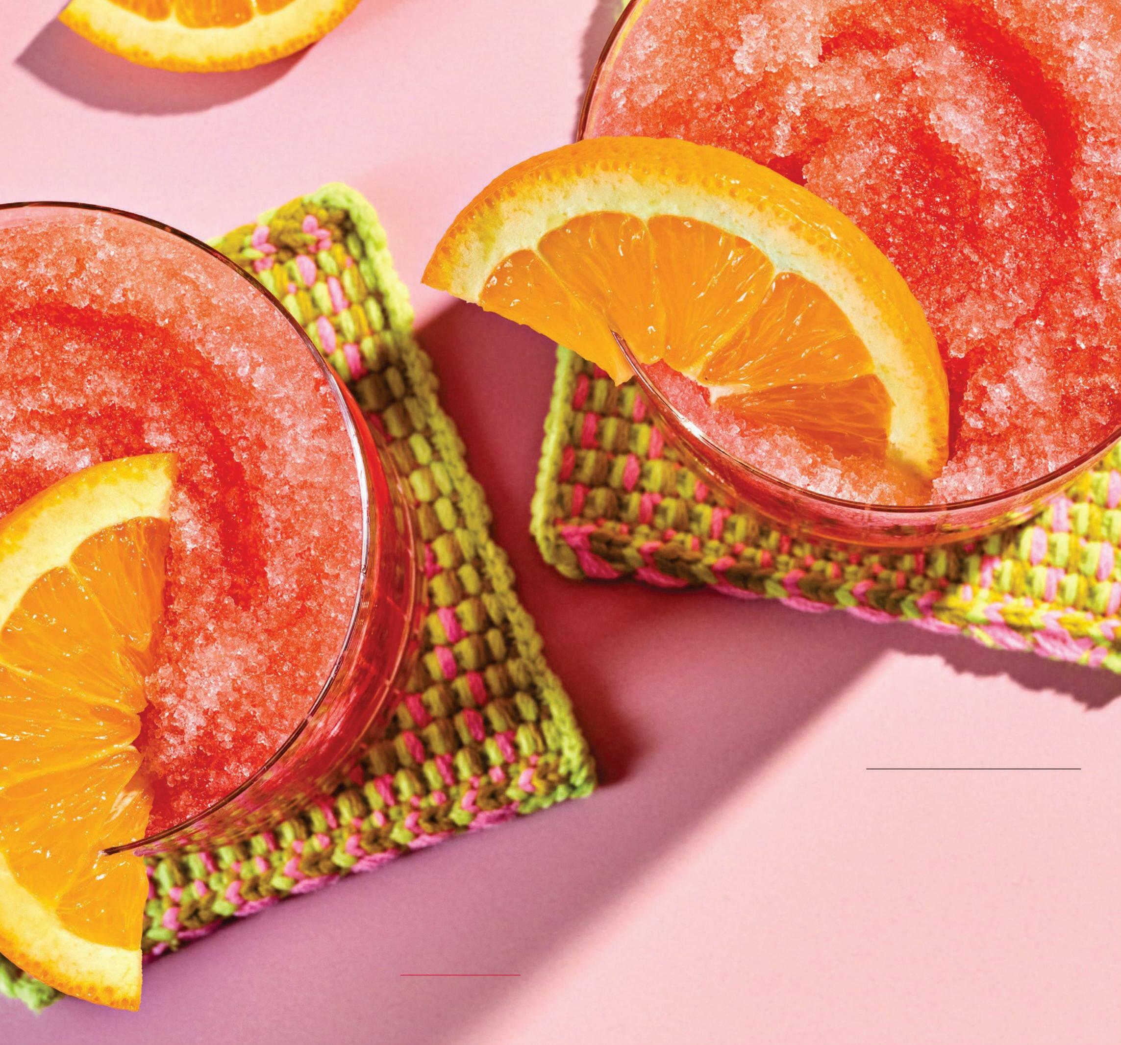 Ice Ice Baby Cool down with chilly blender drinks and boozy ice pops