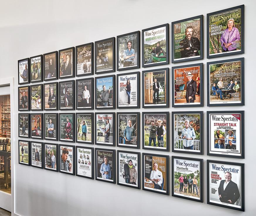 The Wine Spectator California Wall of Fame
