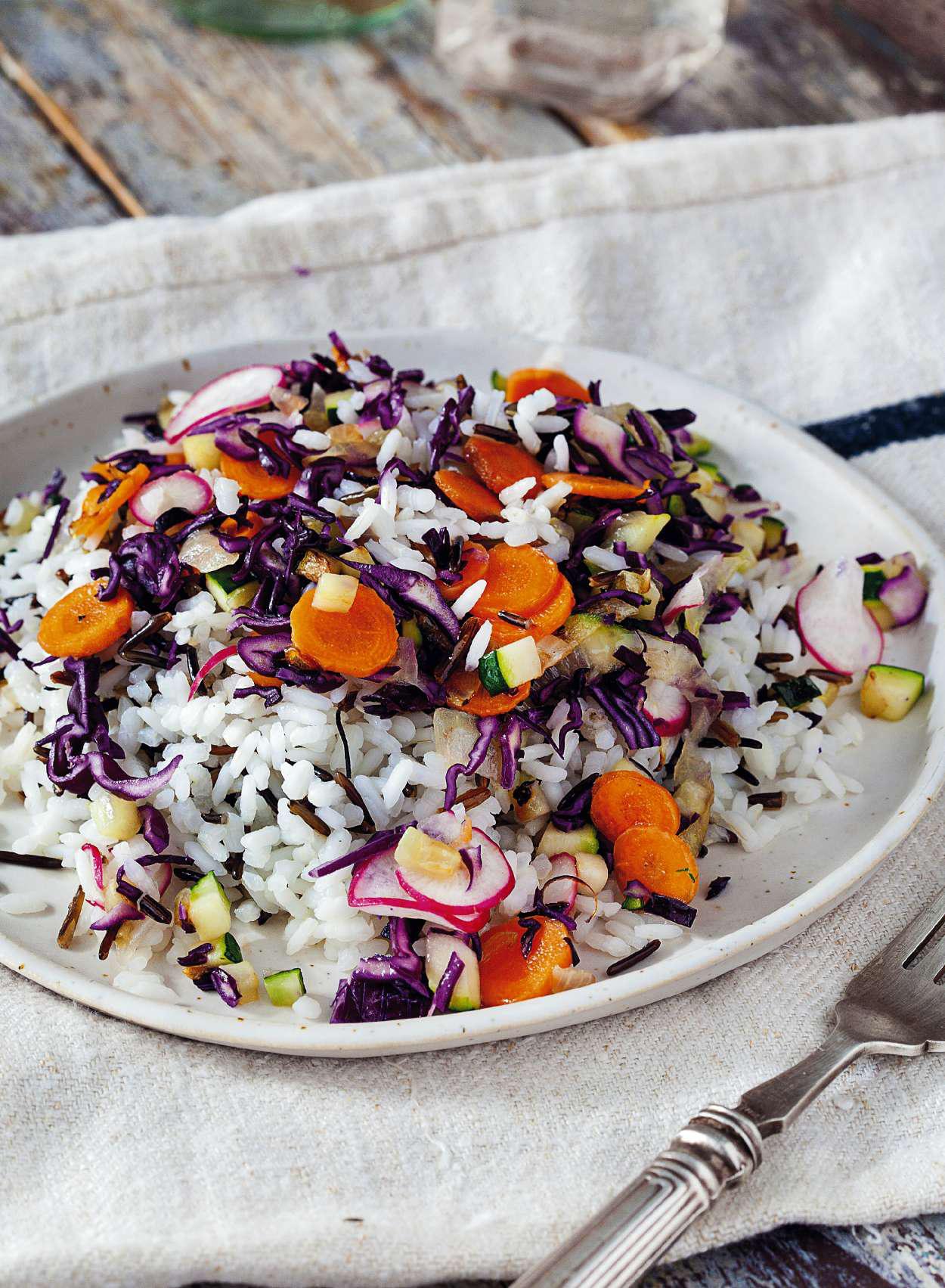 Arroz crujiente ku-bak
