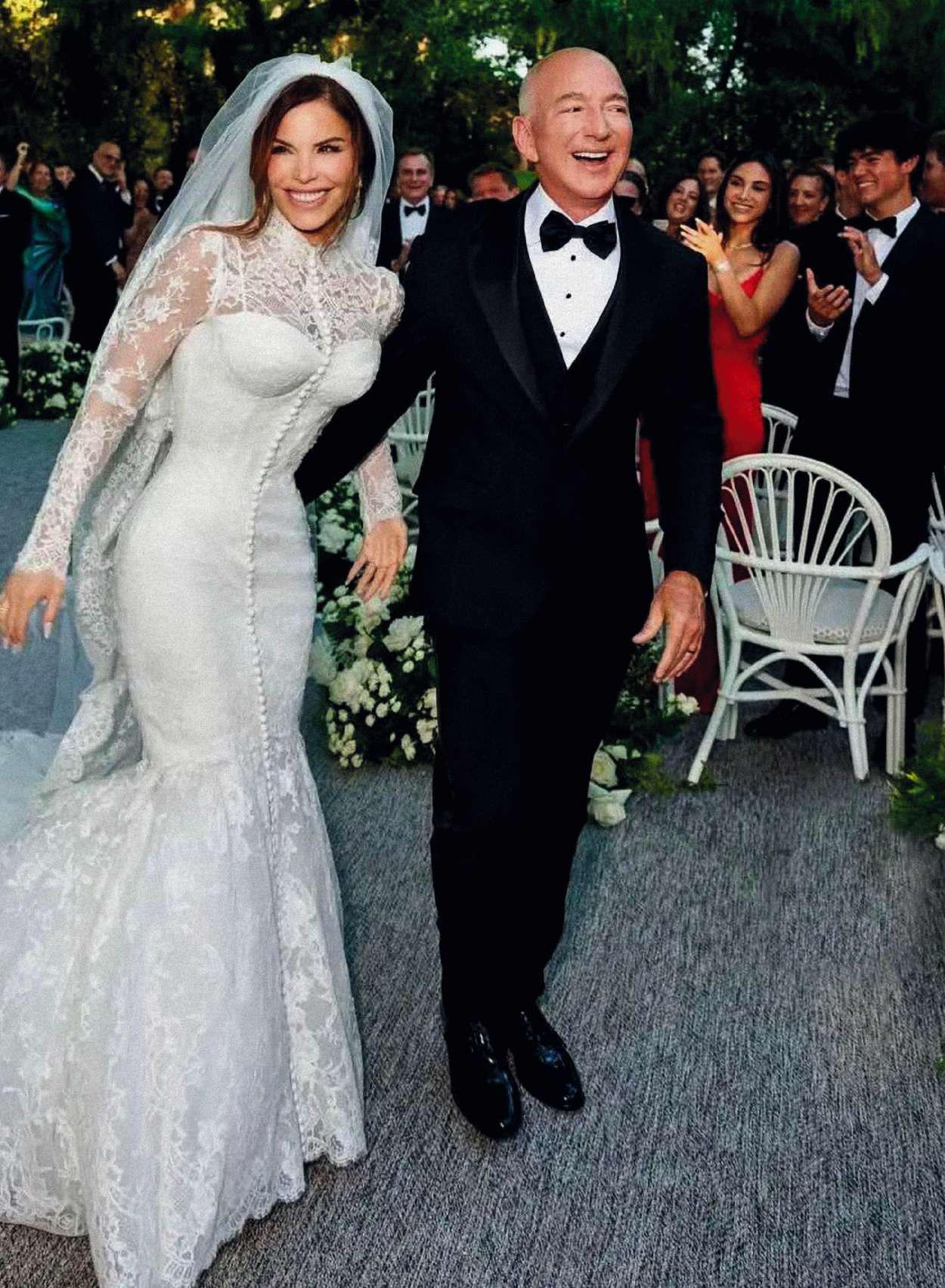 JEFF BEZOS Y LAUREN SANCHEZ espectacular boda veneciana