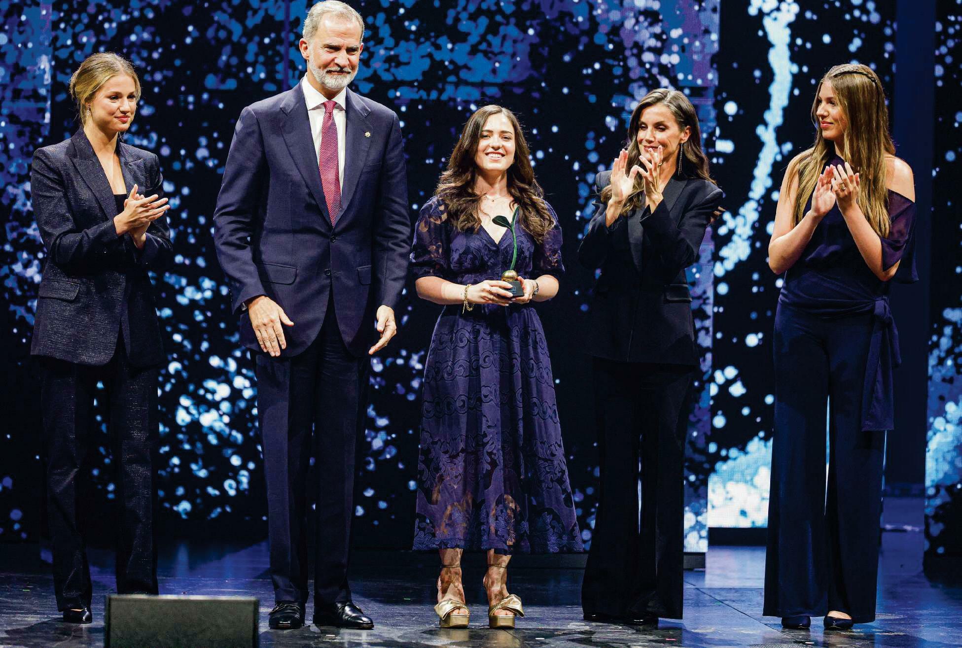 PRINCESA DE GIRONA 2025 Leonor, Letizia y Sofía, entre la sobriedad y la sofisticación