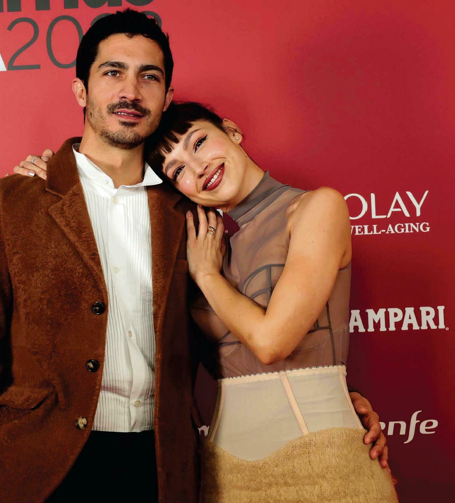 ÚRSULA CORBERÓ Y CHINO DARÍN esperan su primer hijo