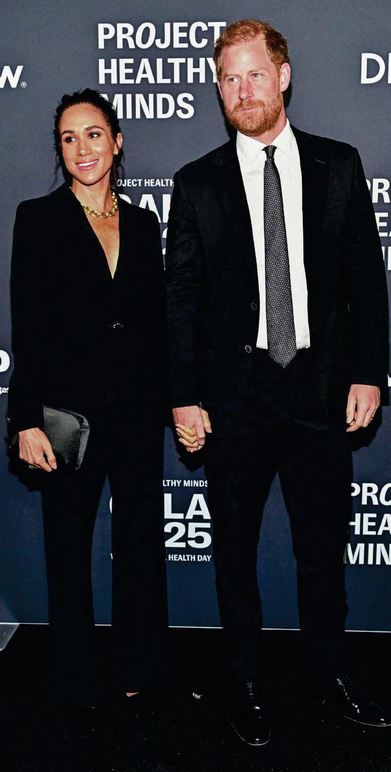 HARRY Y MEGHAN recogen un premio en Nueva York