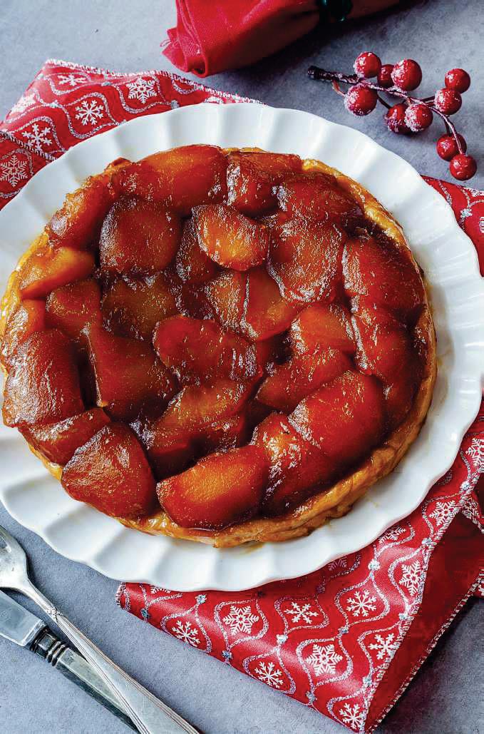 Tarta tatin de manzana