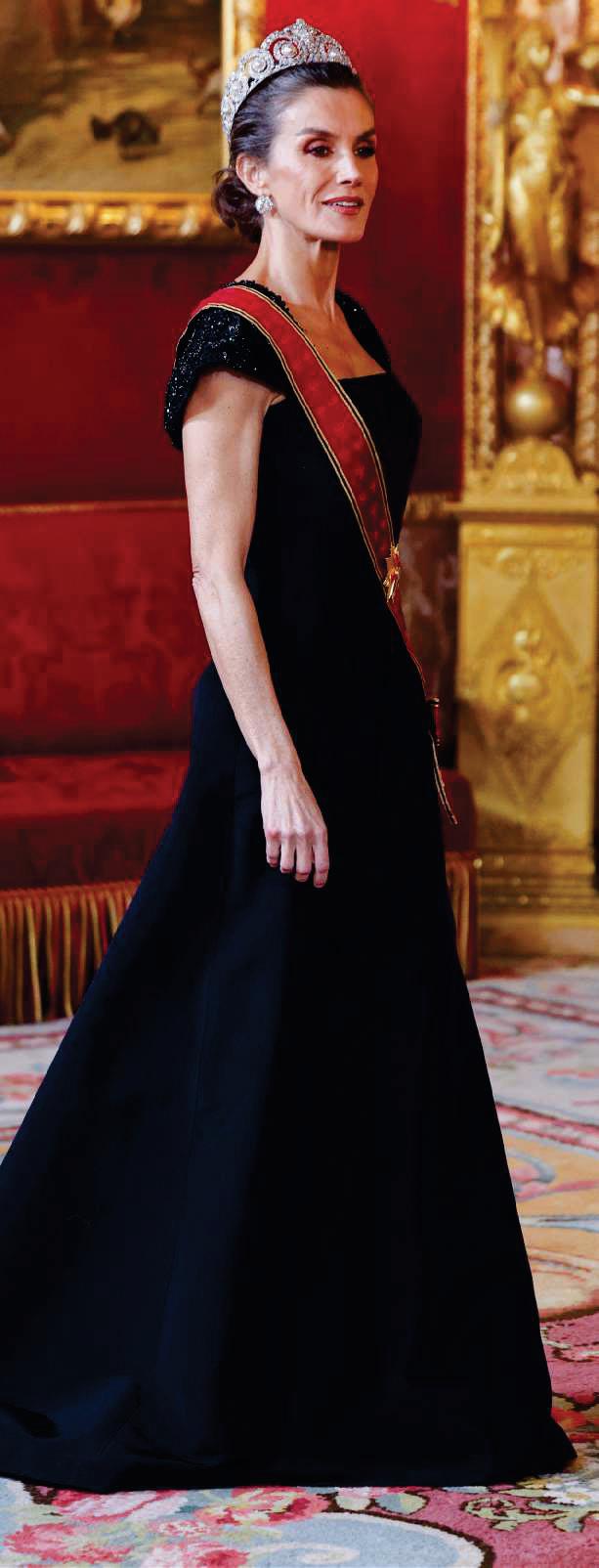 DOÑA LETIZIA esplendor en el Palacio Real
