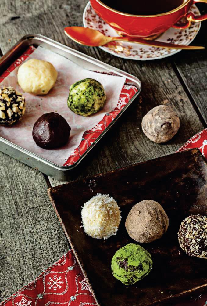 Trufas de Navidad