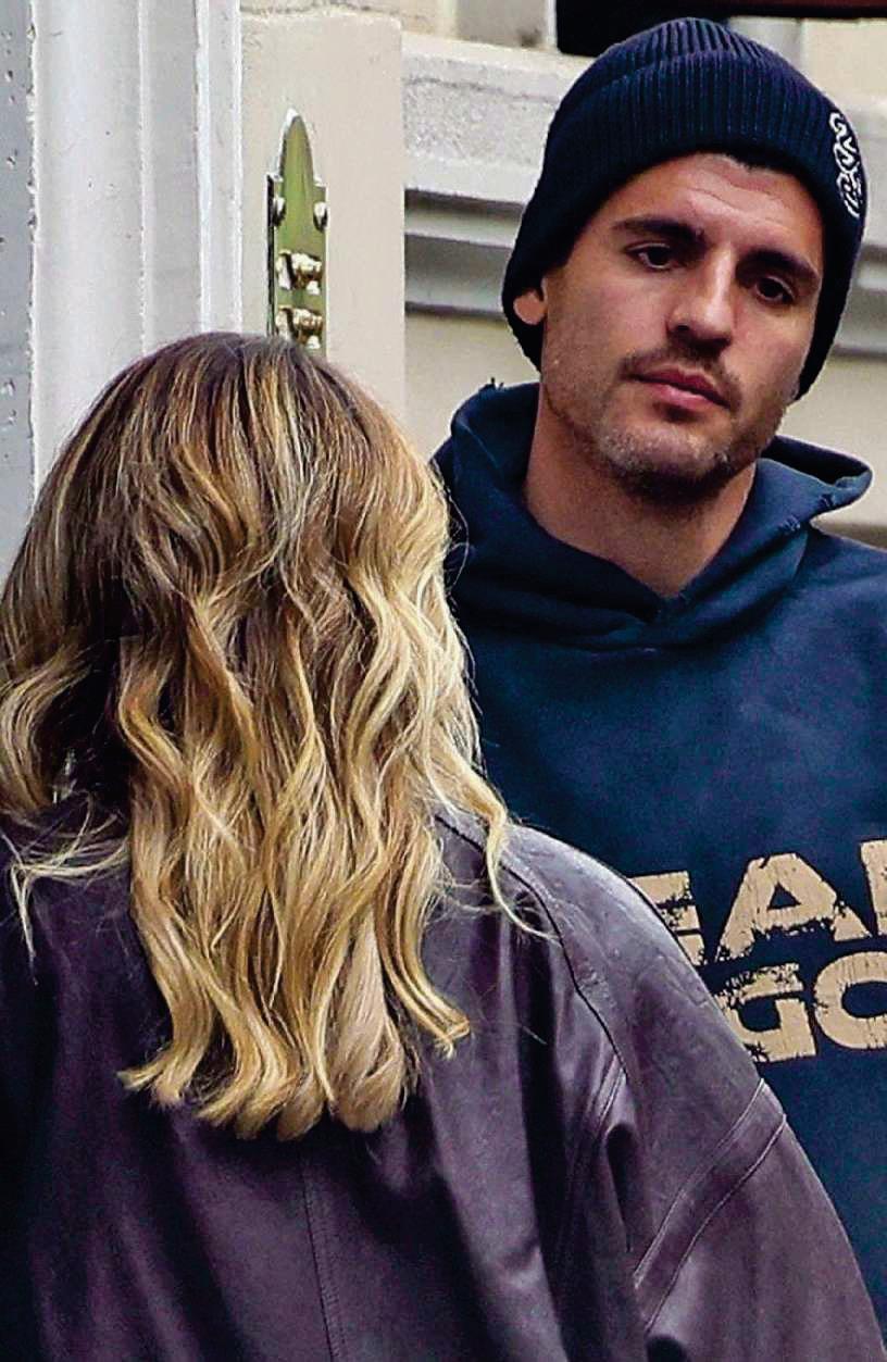ÁLVARO MORATA Y ALICE CAMPELLO primeras imágenes tras estallar su crisis