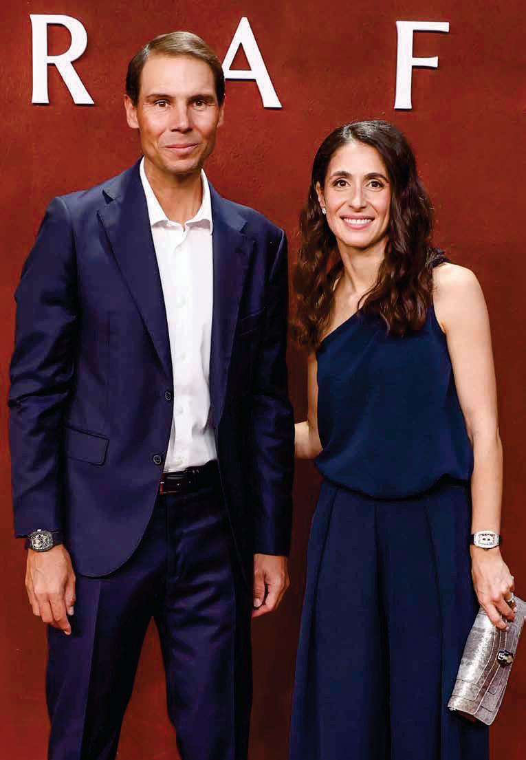 RAFA NADAL estrena documental arropado por Mery Perelló