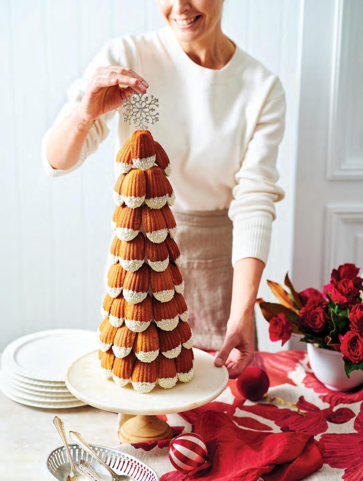 Cooking class Madeleine Christmas tree