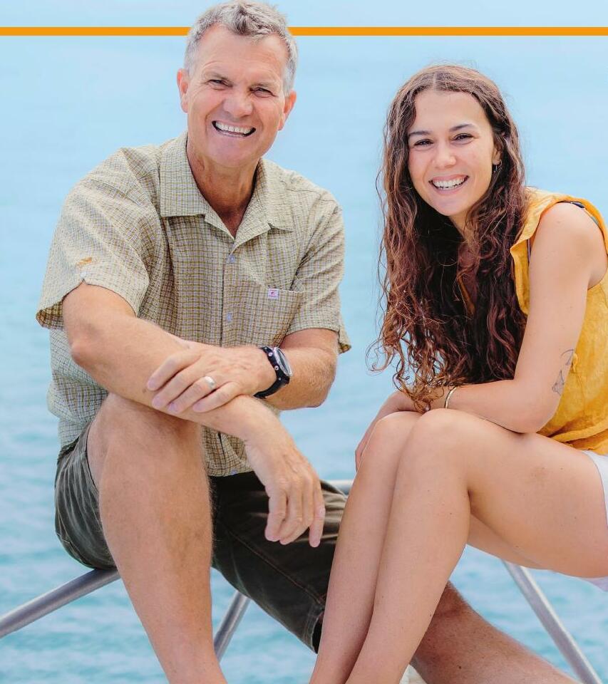 Sharks, camera, action! STEVE & RILEY'S OCEAN TALES