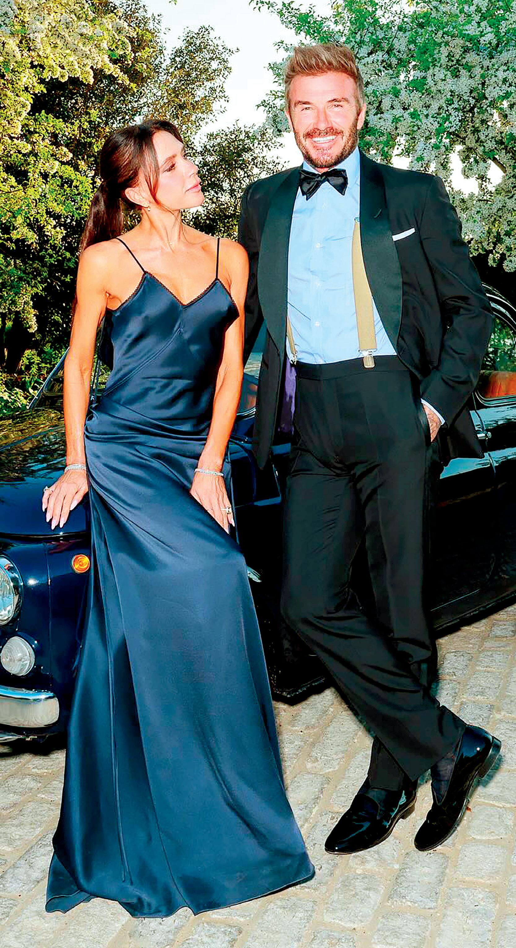 Becks' birthday blowout 'I'M LIVING A FANTASY!'
