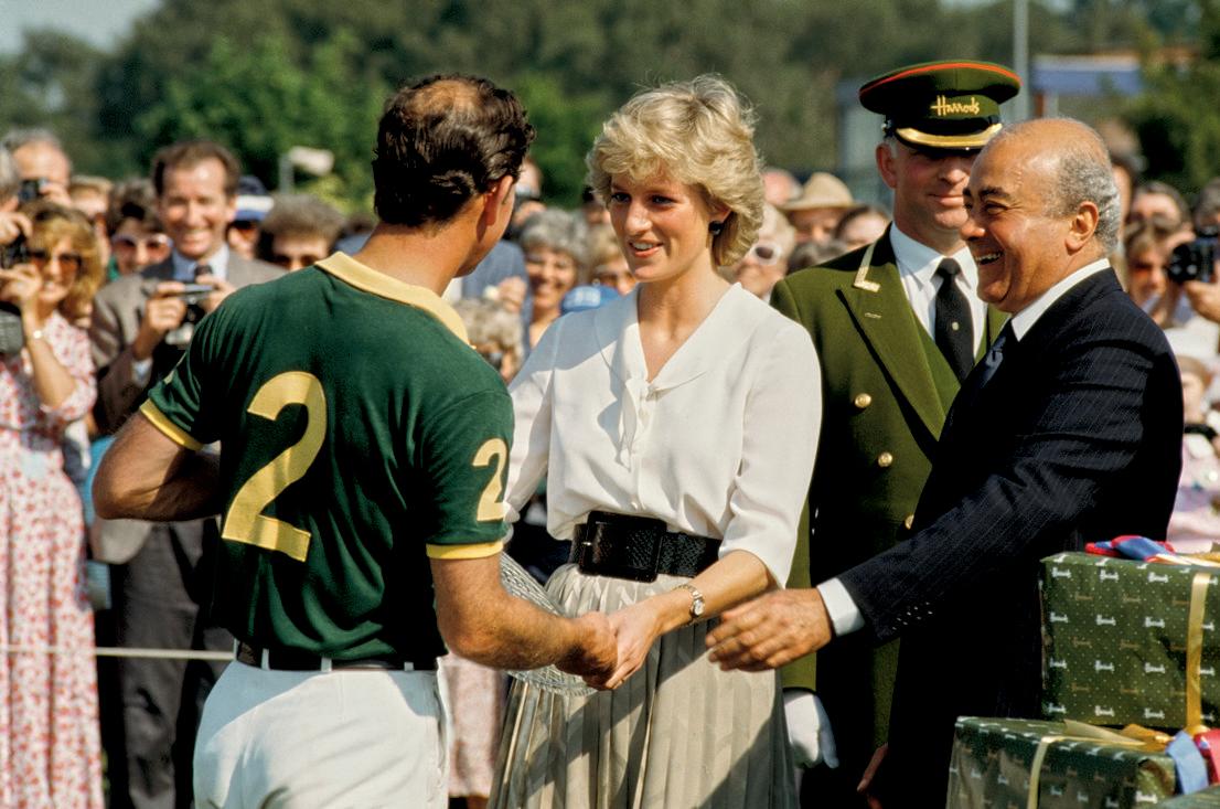 Palace scandal HOW FAYED WOOED PRINCESS DI