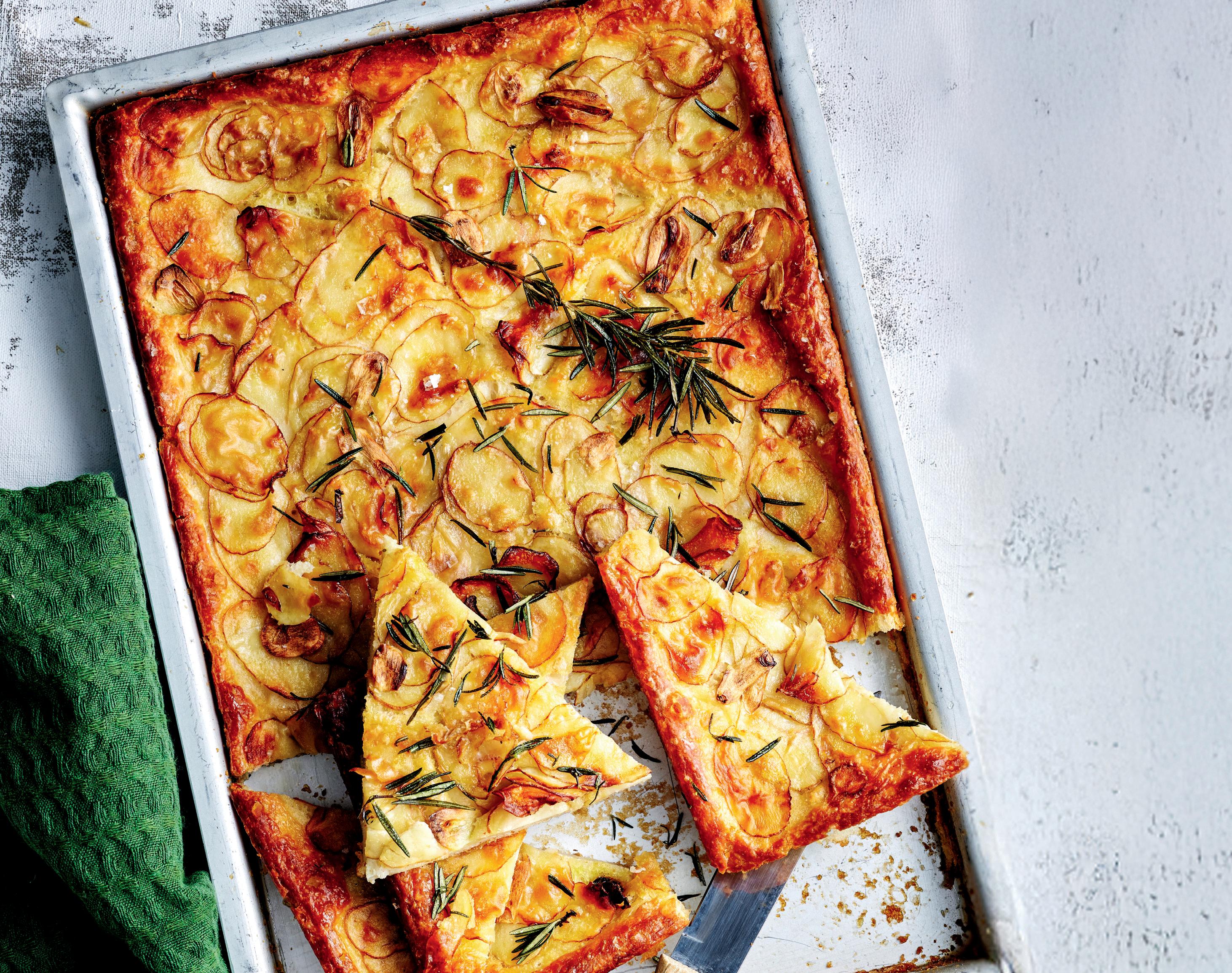 Knead-free FOCACCIA