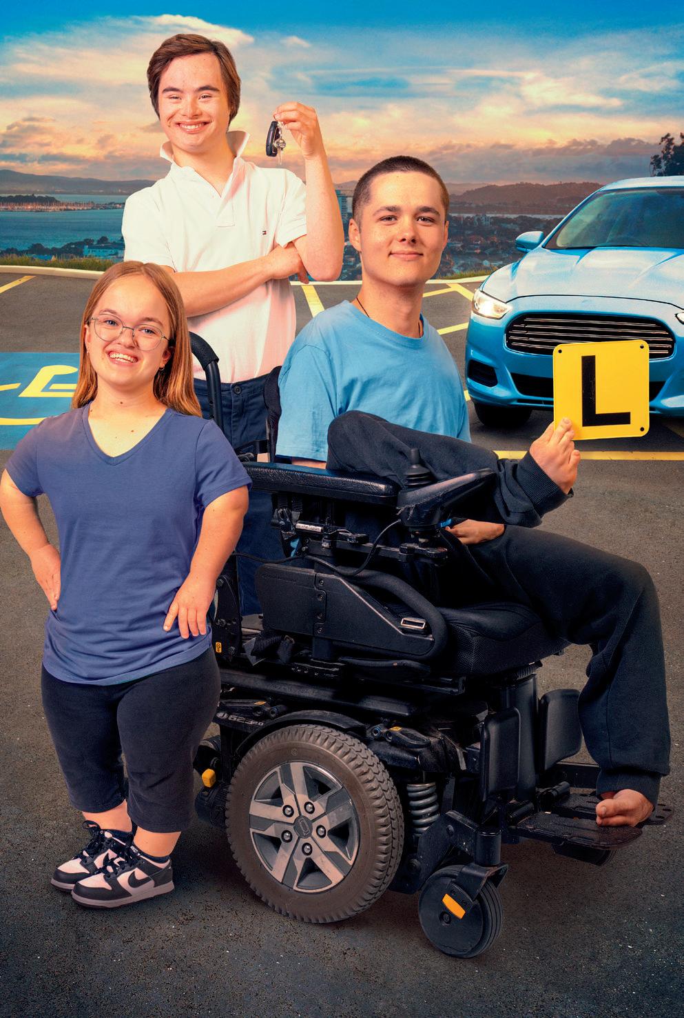 In the driver’s seat