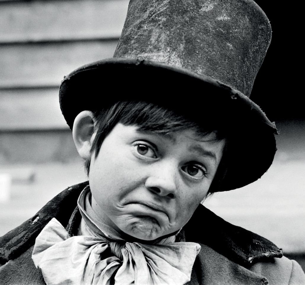 A Dickensian boy in a heatwave