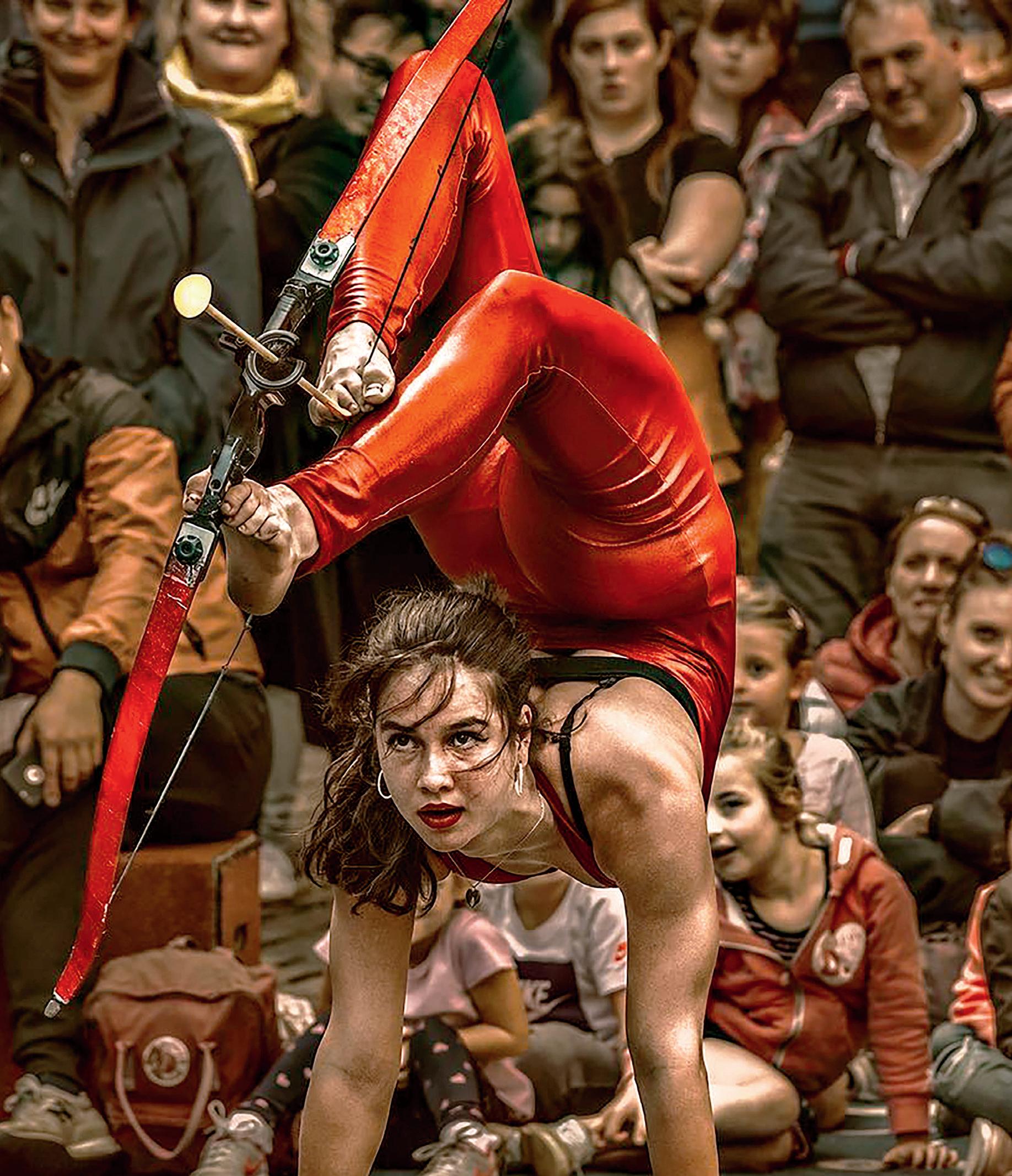 ACROBATIC 'I GAVE BIRTH IN THE JUNGLE'