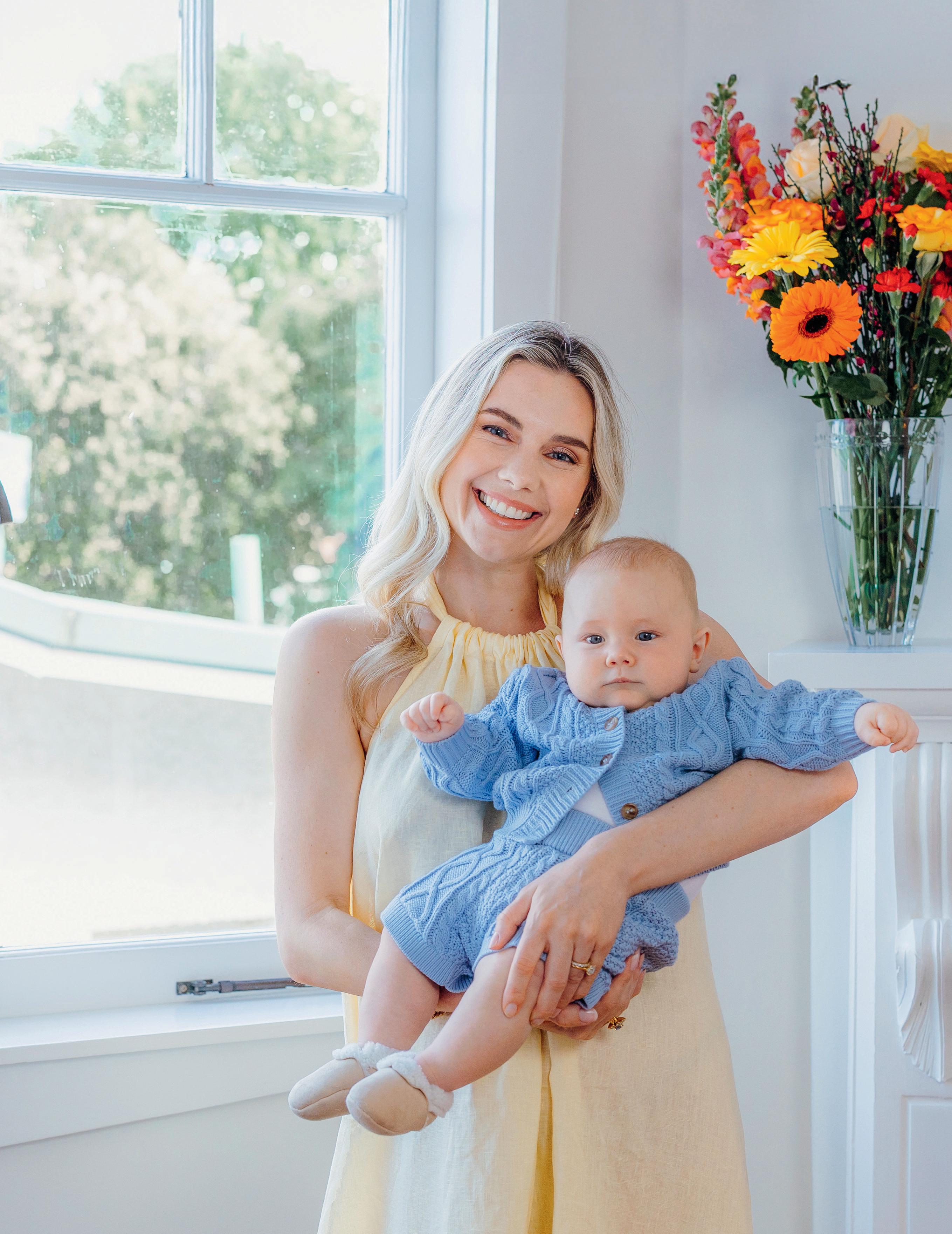 CAITLIN CRISP'S BABY BLISS 'MEET OUR LITTLE BRUISER!'