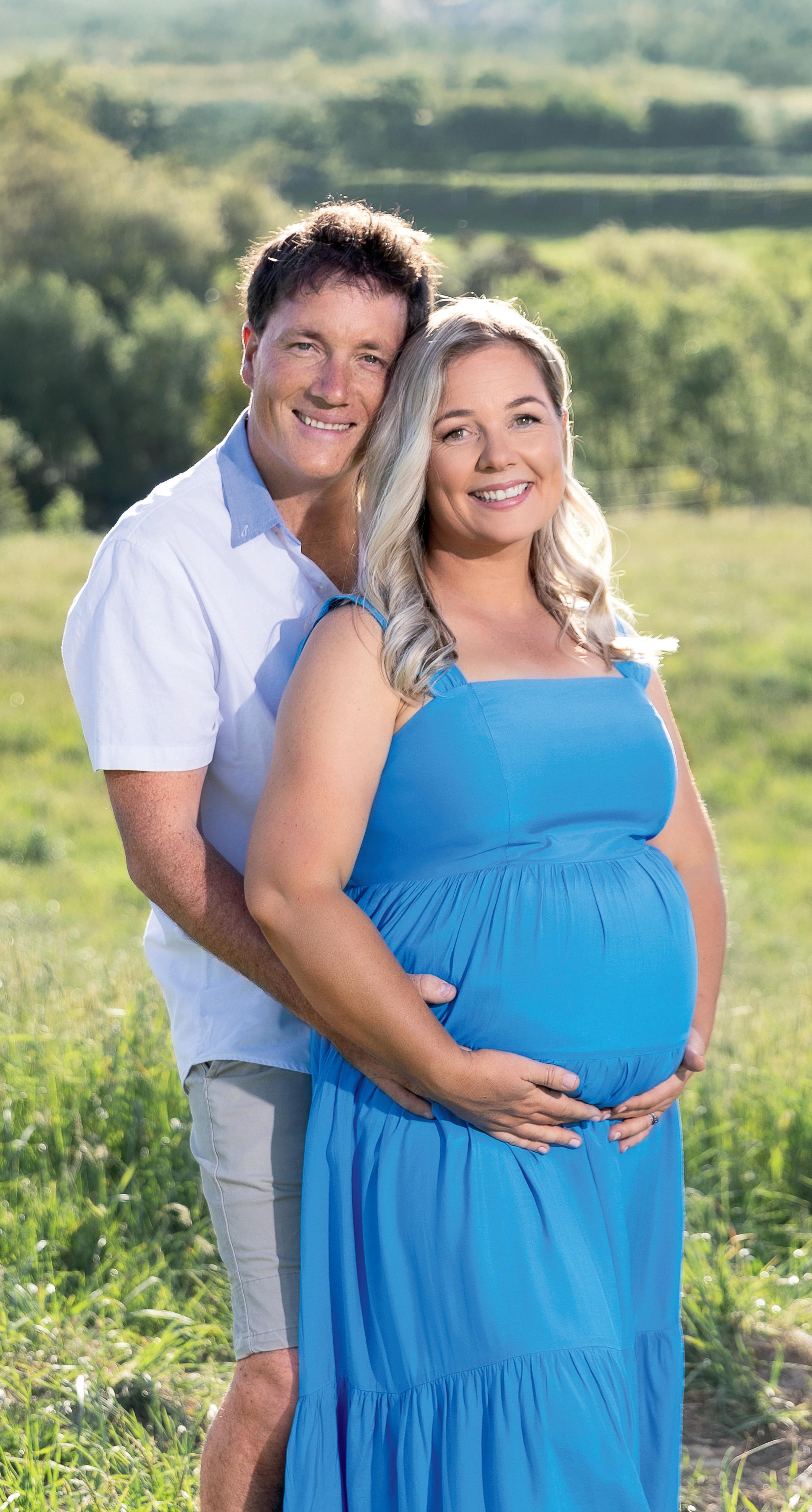 RADIO STAR'S DREAM COME TRUE 'I'M HAVING MY BABY IN THE BAY!'