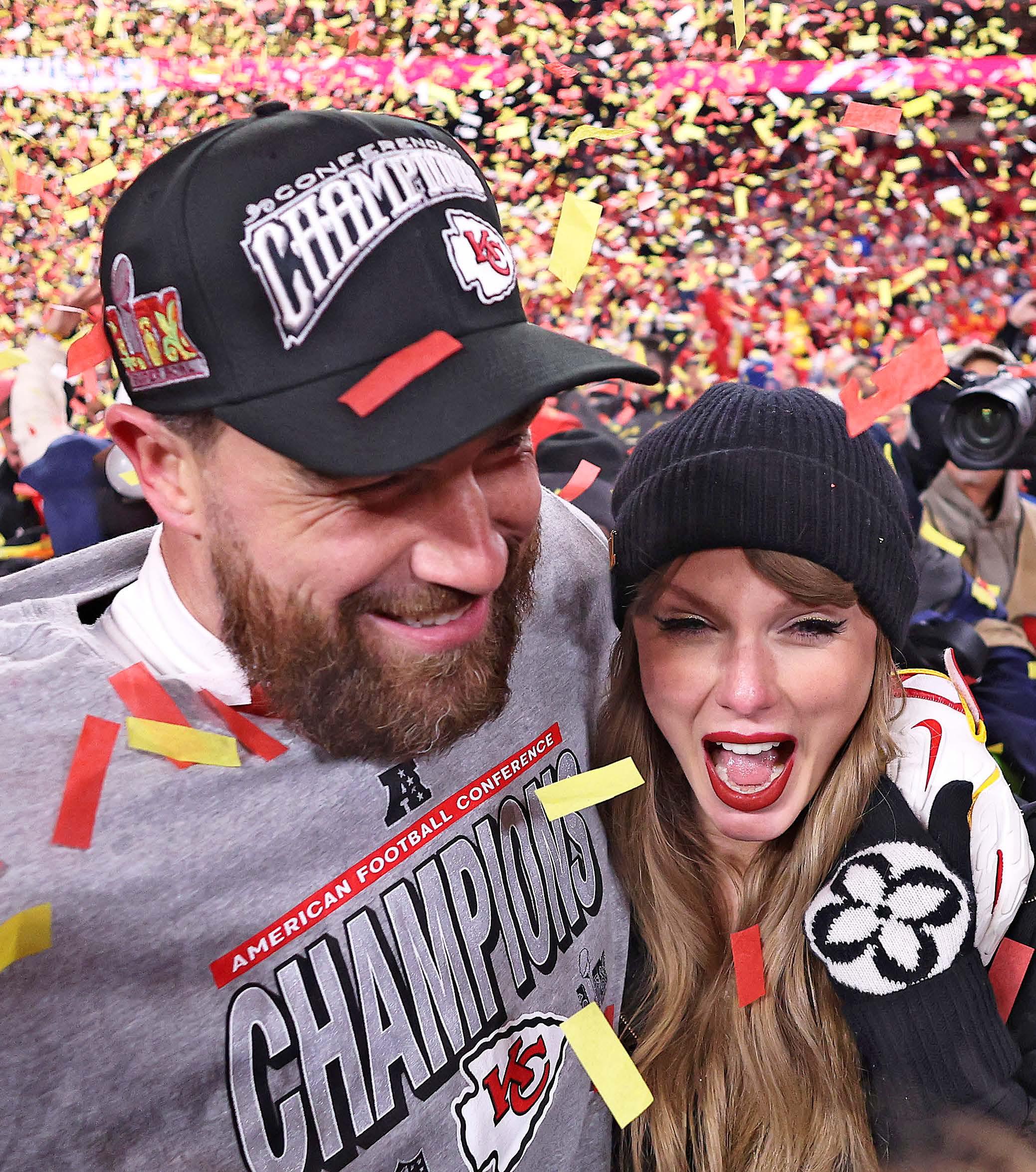 TRAVIS KELCE & TAYLOR SWIFT COUNTDOWN TO SUPER BOWL