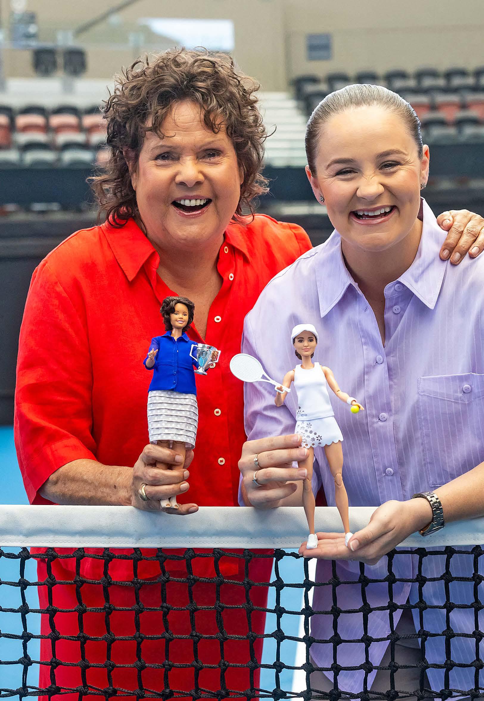 EVONNE GOOLAGONG CAWLEY & ASH BARTY C'MON BARTY, LET'S GO PARTY!