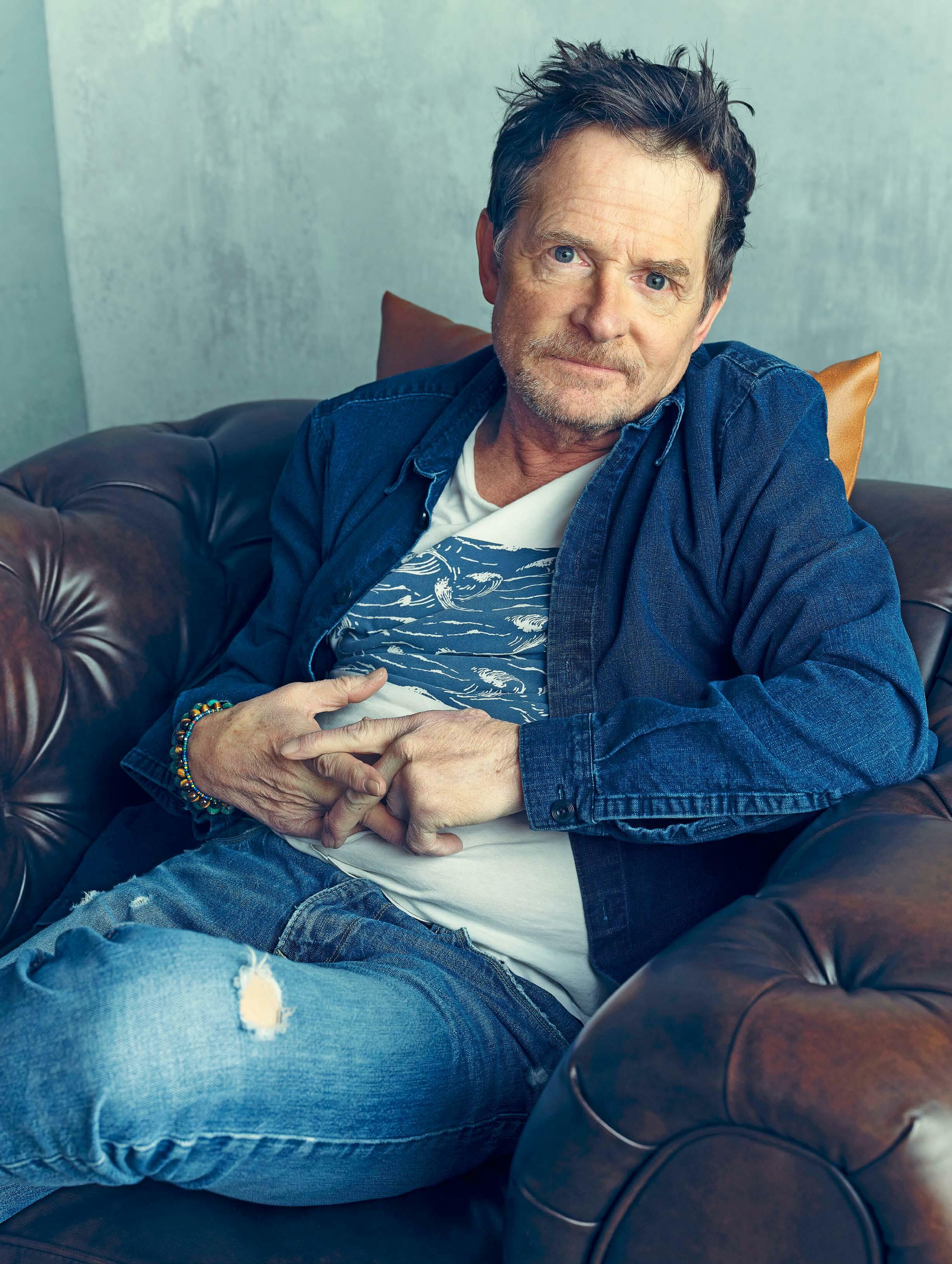 MICHAEL J. FOX BACK to his FUTURE