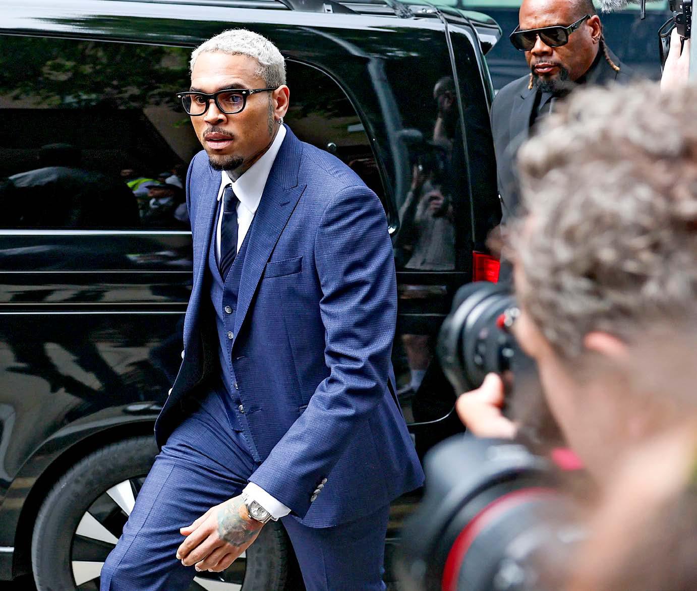 CHRIS BROWN: 'NOT GUILTY, MA'AM