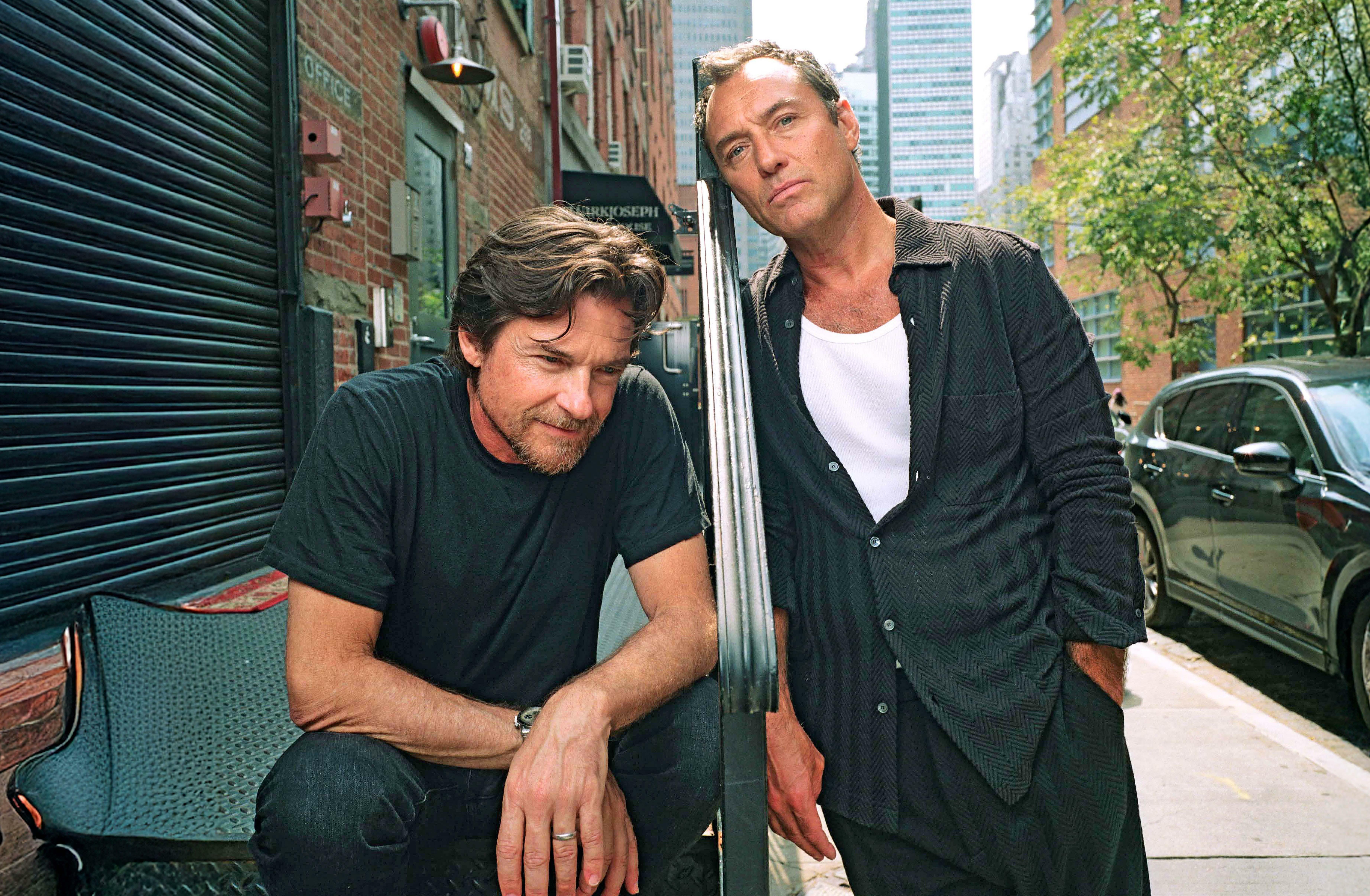 Jason Bateman & Jude LawTRUE BROMANCE