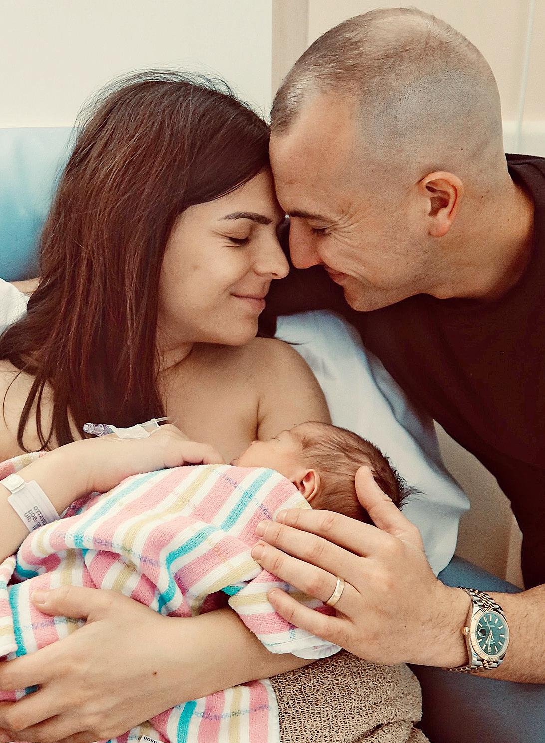 STEPH & GIAN OTTAVIO 'OUR BLOCK BABY!'