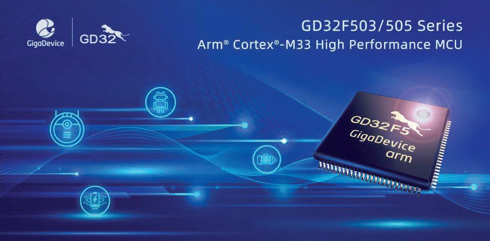 GD32 MCU Family Expands High-Performance Portfolio with New GD32F503/505 Series MCU