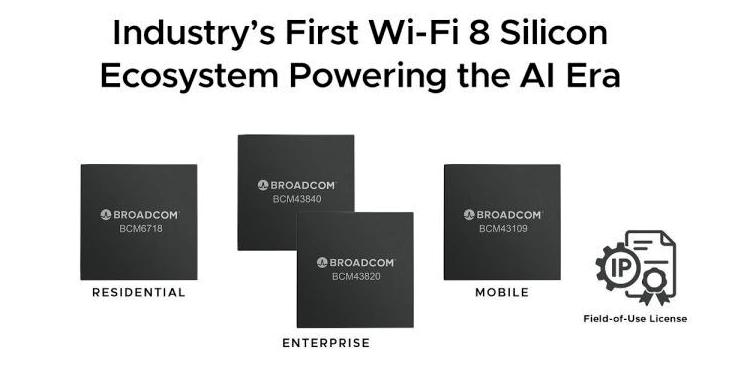 Broadcom Introduces Industry's First Wi-Fi 8 Silicon Ecosystem Powering the AI Era