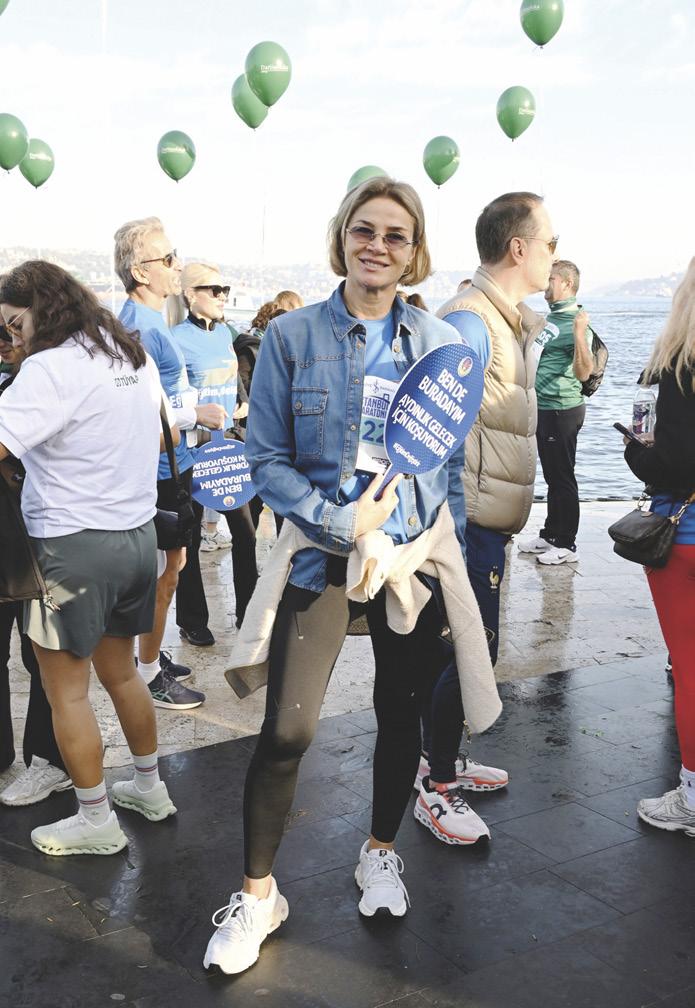 47'NCI ISTANBUL MARATONU'NDA EĞİTİME DESTEK İÇİN KOSTULAR