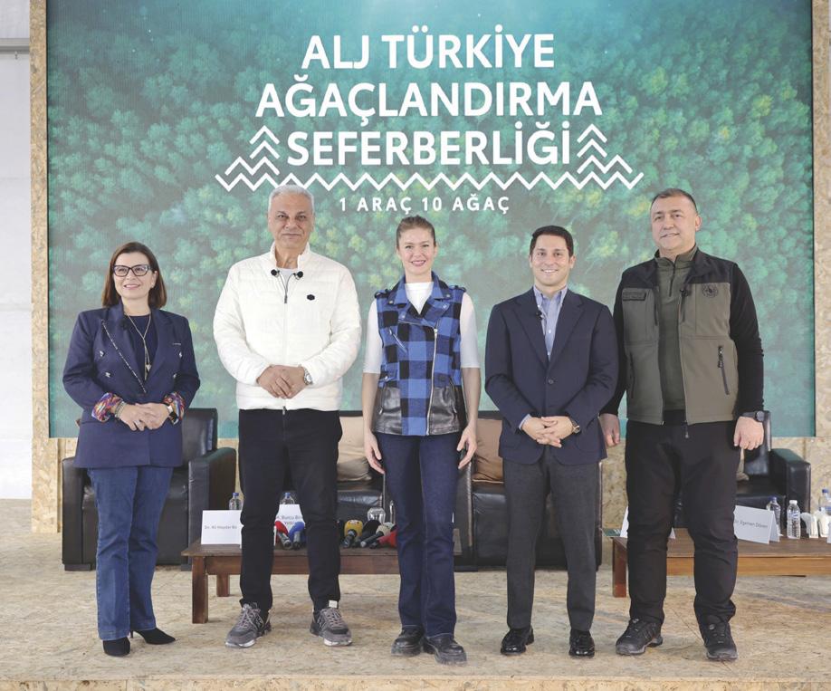 ALJ TÜRKİYE'DEN AĞAÇLANDIRMA SEFERBERLİĞİ İLK ADIM İZMİR'DE ATILDI