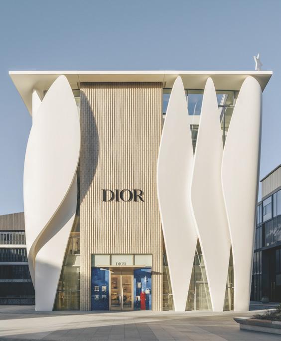 HOUSE OF DIOR BEIJING PEKİN'DE DÜSLER MİMARİSİ
