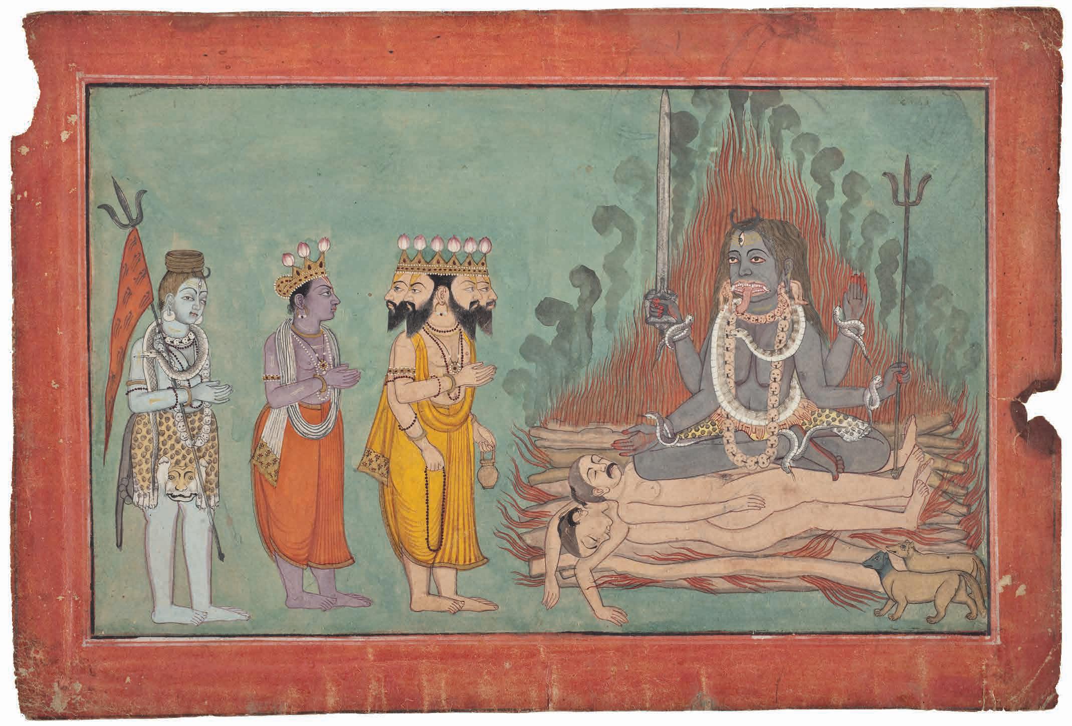 Mitología hindú y Yoga LA TRIMURTI